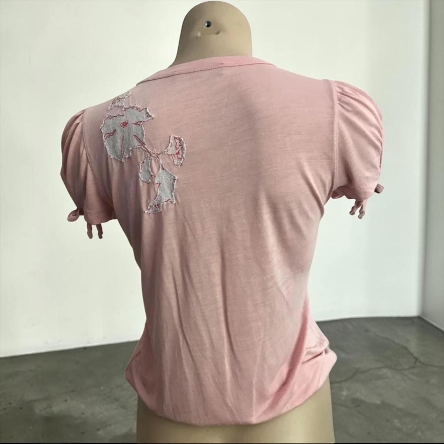 Other The Cop Copine Flower & Laces Summer Tee Size ONE SIZE - 2 Thumbnail