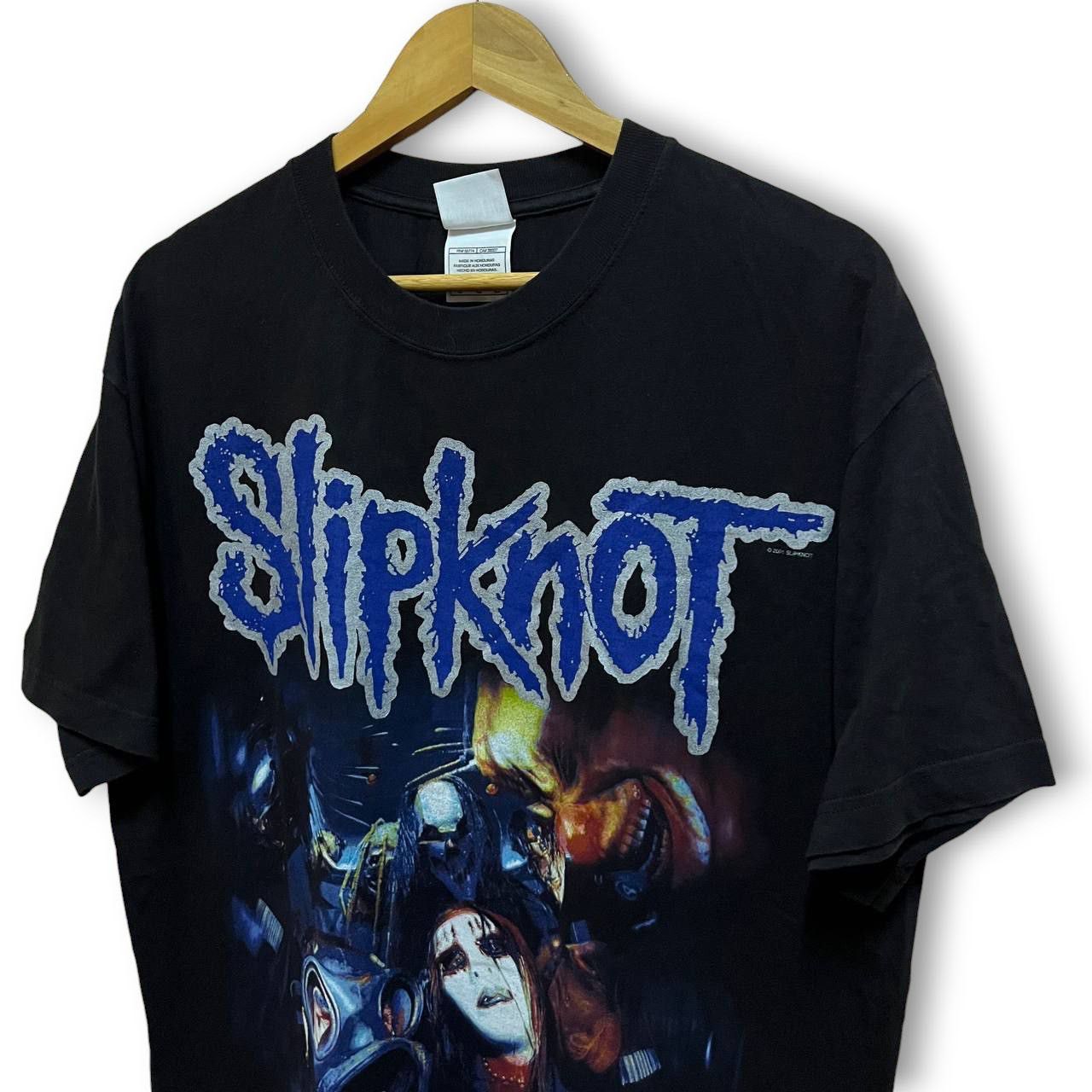 Slipknot × Vintage Vintage 2001 Slipknot T Shirt Size US L / EU 52-54 / 3 - 3 Thumbnail