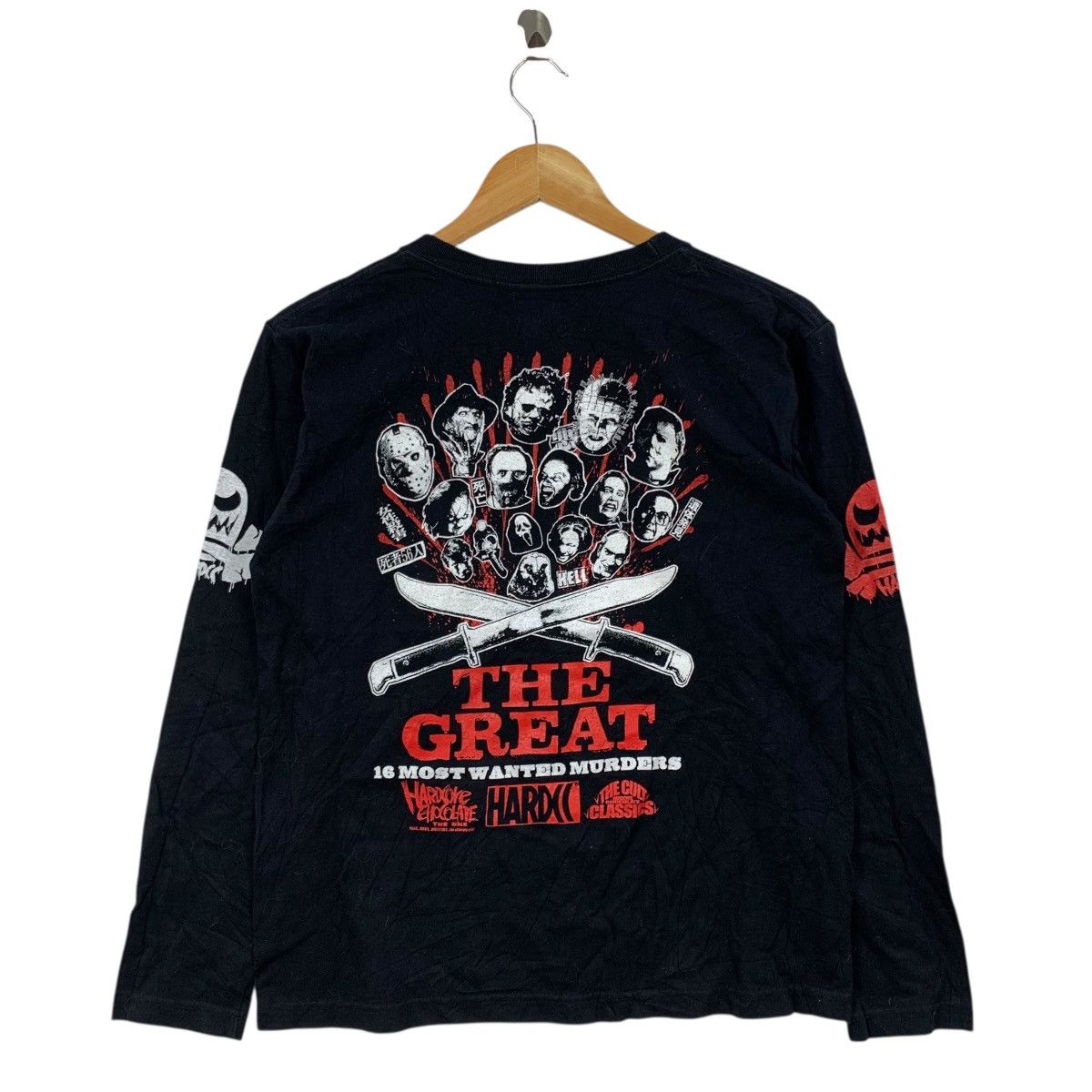 HARDCORE CHOCOLATE Murders Rumble Most Wanter Murders Tshirt