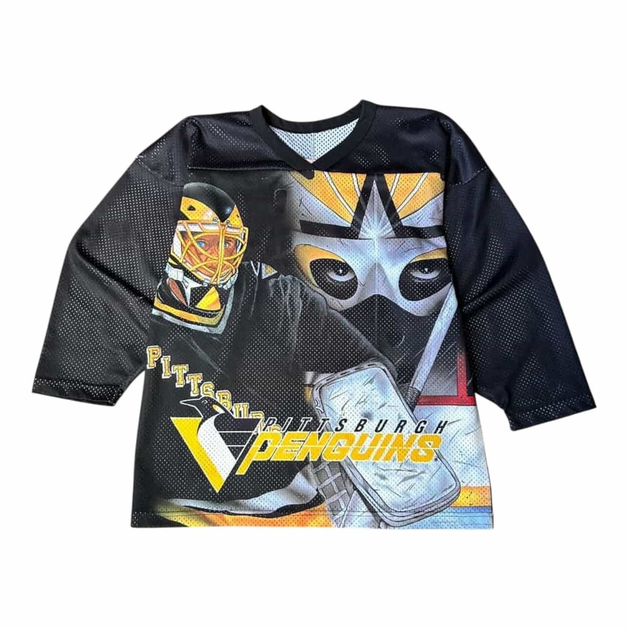Vintage Vintage CCM Penguins AOP Jersey Size US S / EU 44-46 / 1 - 1 Thumbnail