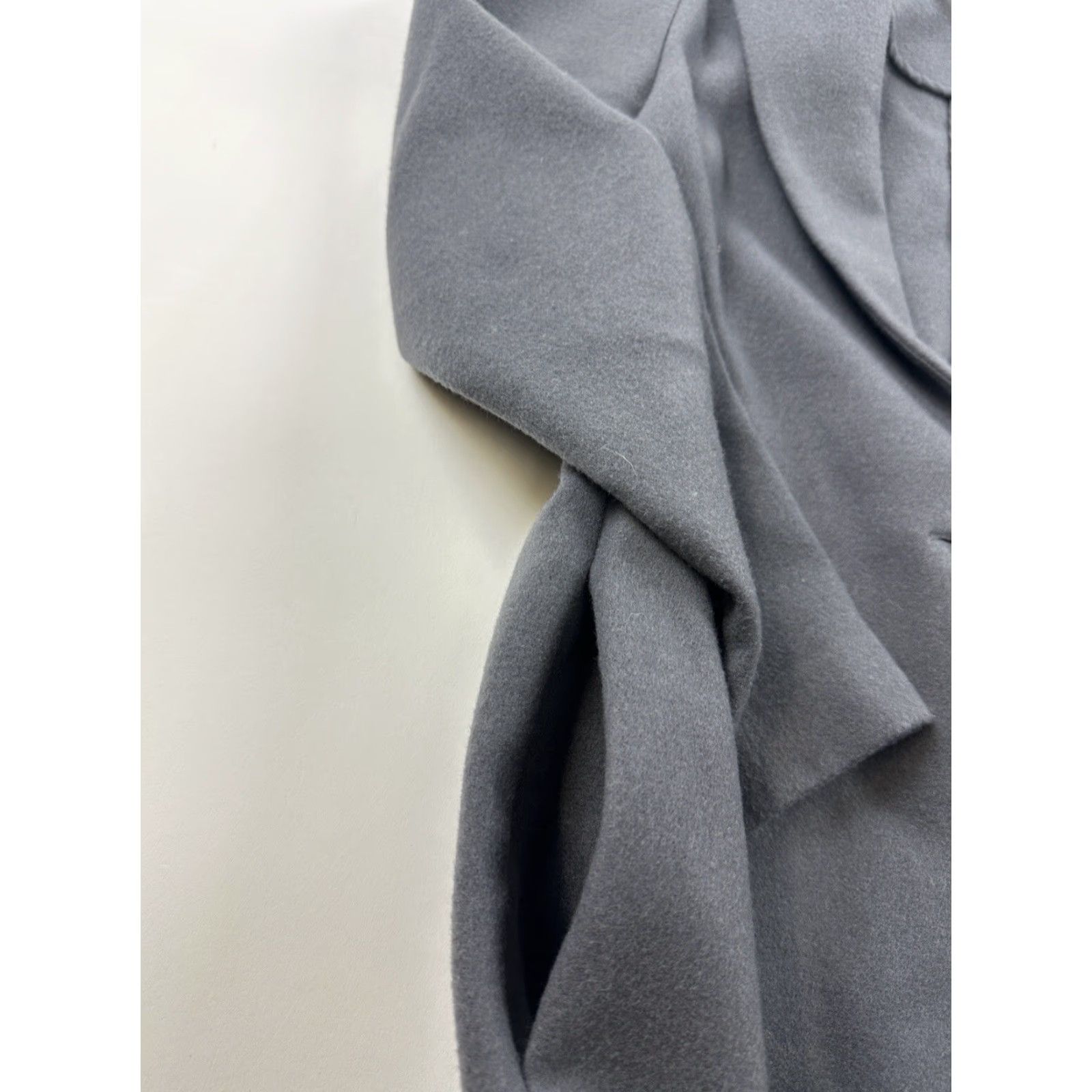 Vintage VINTAGE Be Cool Gray Blazer Jacket One Button Coat Pockets Long Sleeve S Women Jacket Casual Basic Pockets Size S / US 4 / IT 40 - 3 Thumbnail