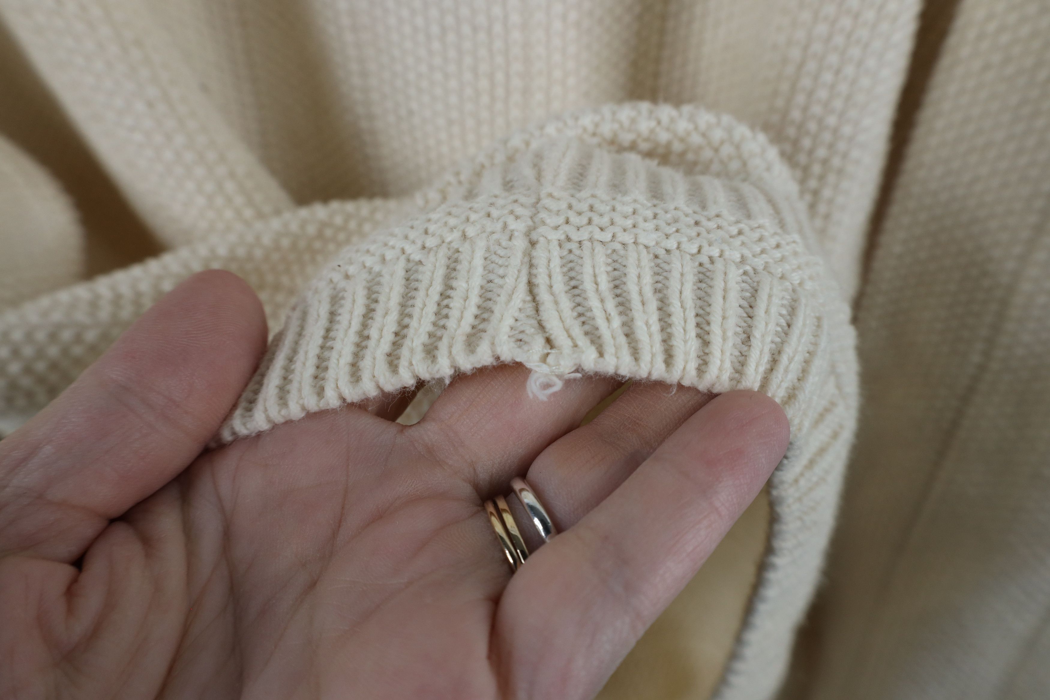 Vintage Vintage 90s Streetwear Cotton Knit Crewneck Sweater USA Size US L / EU 52-54 / 3 - 8 Thumbnail