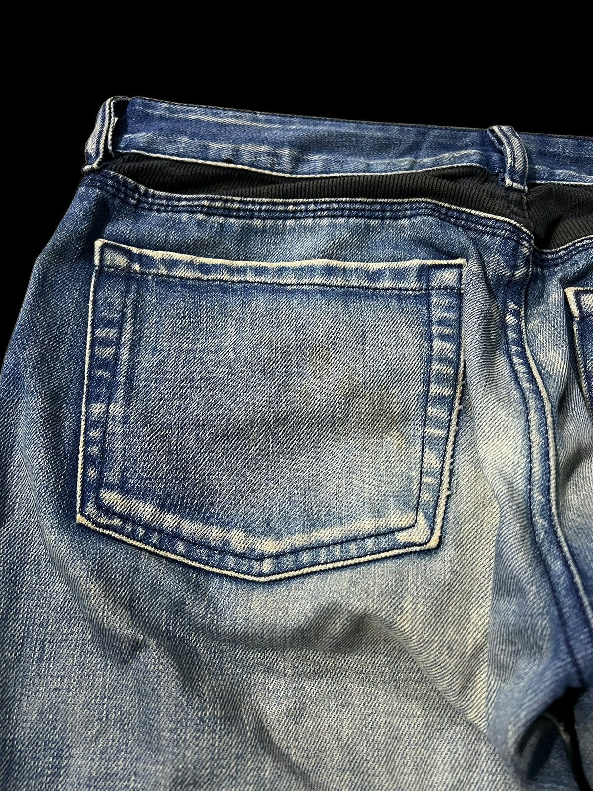 Diesel × If Six Was Nine × Le Grande Bleu (L.G.B.) 💥Baggy💥Diesel Industry Mud Wash Distress Jeans Size US 31 - 11 Thumbnail