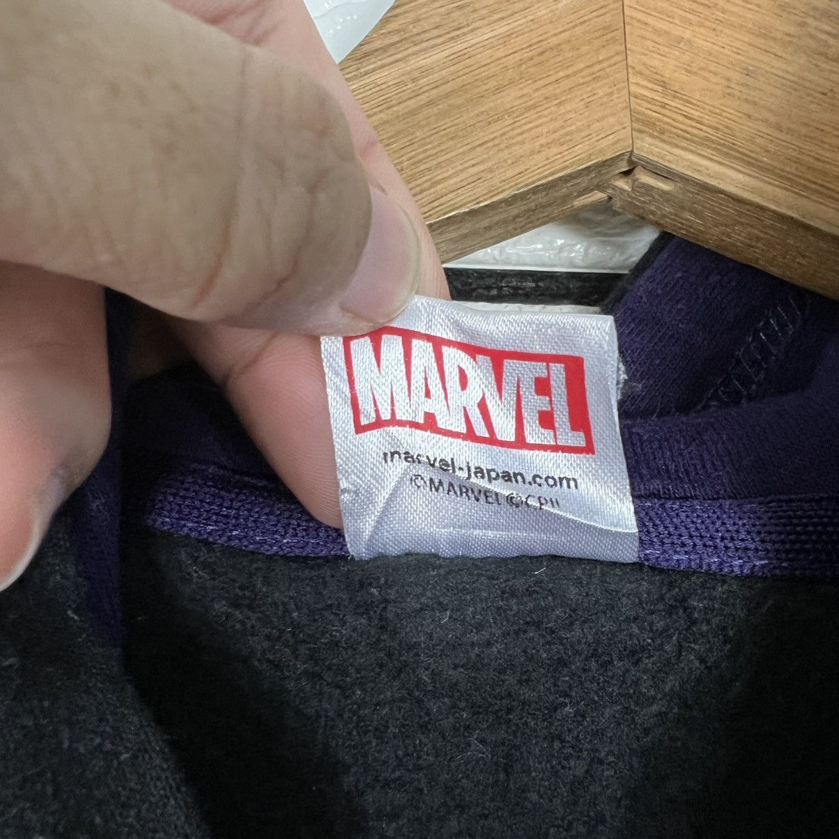 Marvel Comics MARVEL VENOM Pullover Hoodie Sweatshirt #4306-C195 Size US L / EU 52-54 / 3 - 11 Thumbnail