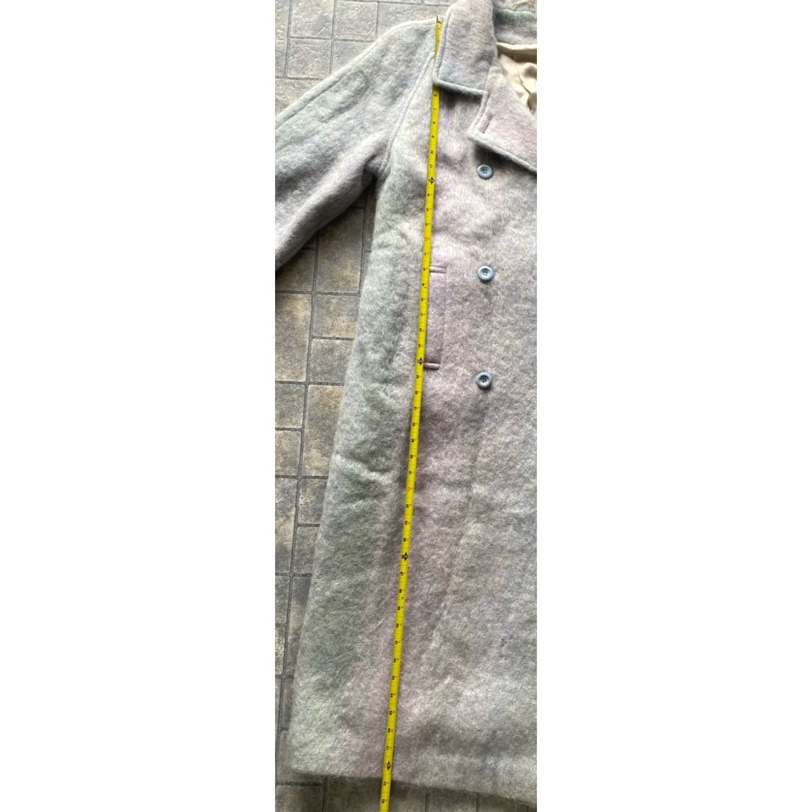 Vintage Avoca Handweavers Women’s Size Medium Coat Mohair Wool Nylon Made In Ireland Womens Size M / US 6-8 / IT 42-44 - 7 Thumbnail