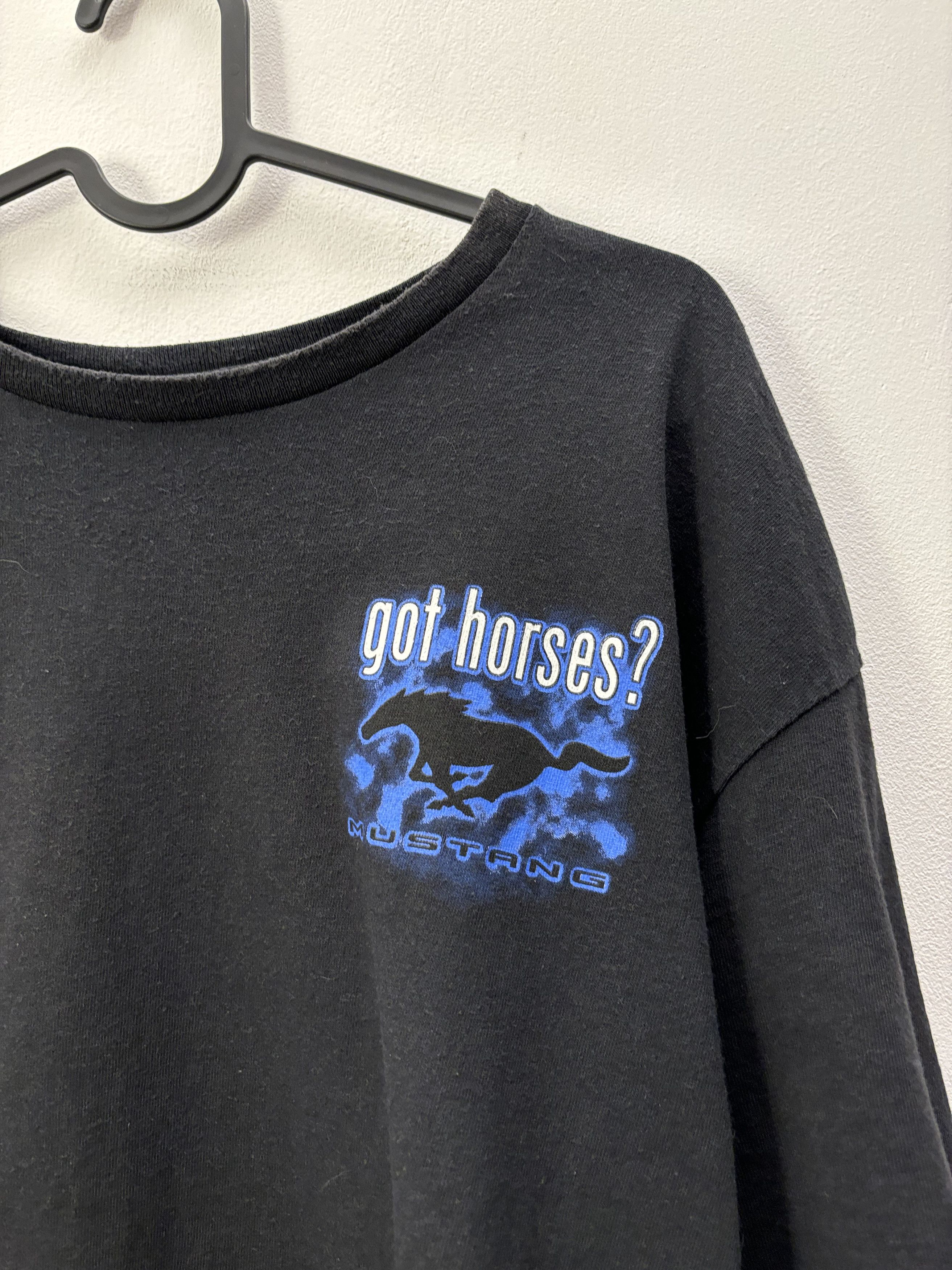 Ford × Mustang × Vintage Vintage Ford Mustang Big Back Print Tee Size US XL / EU 56 / 4 - 4 Thumbnail
