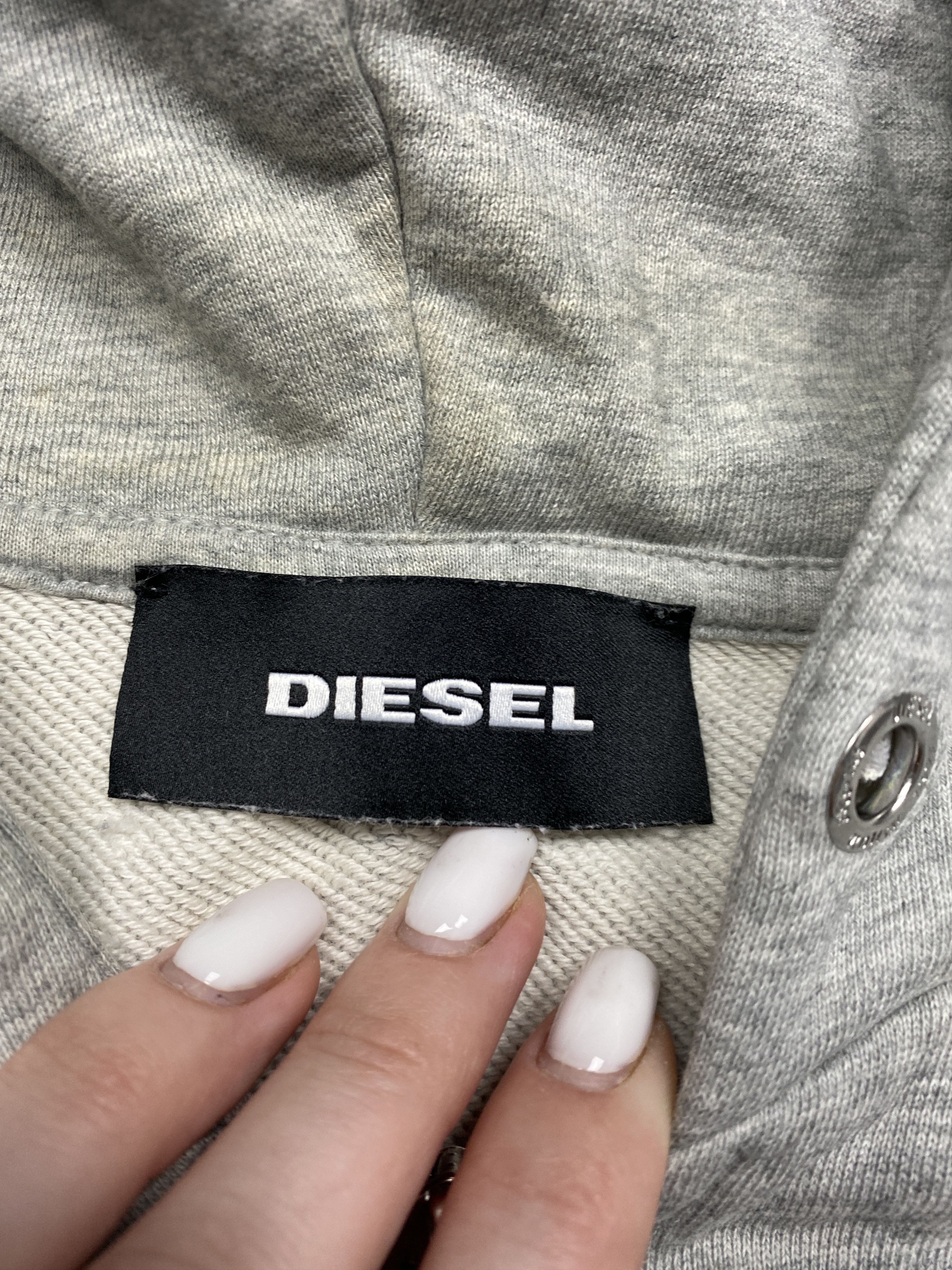 Diesel × Vintage Diesel Vintage Mens Zip Hoodie Size US XL / EU 56 / 4 - 4 Thumbnail