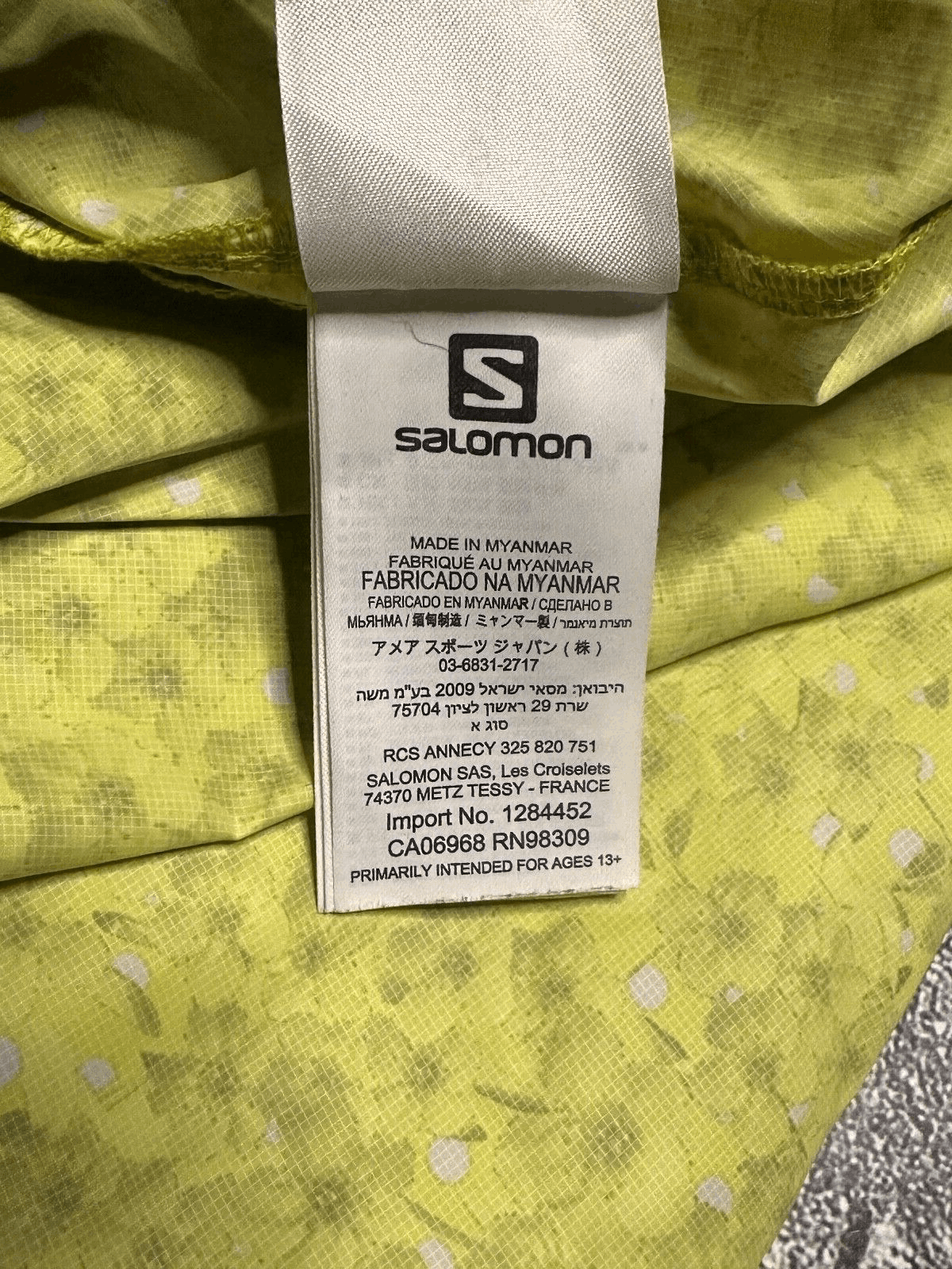 Salomon pit to pit-48cm/18.89inch back-68cm/22.83inch Size S / US 4 / IT 40 - 6 Thumbnail