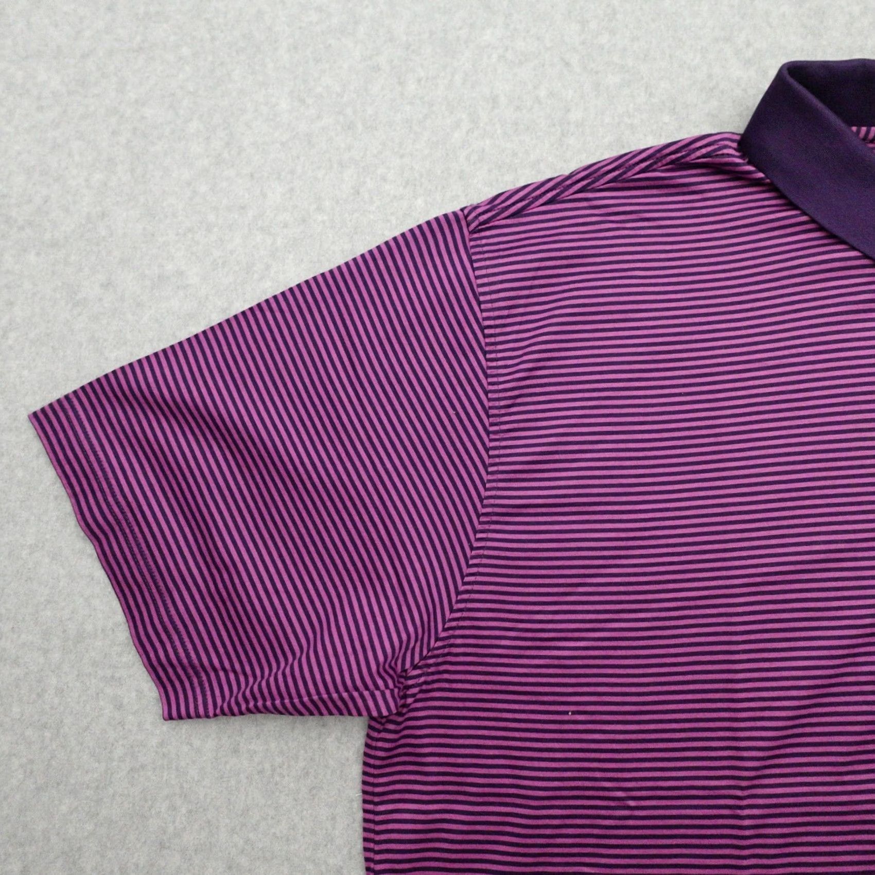 Peter Millar Peter Millar Polo Shirt Mens XL Golf Purple Plum Stripe Bel Air CC 32x25 Size US XL / EU 56 / 4 - 5 Thumbnail