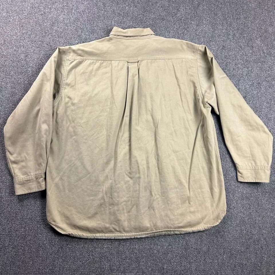 Vintage Vintage A&E Group Shirt Mens XL Flannel Lined Button Up Camp Size US XL / EU 56 / 4 - 9 Thumbnail