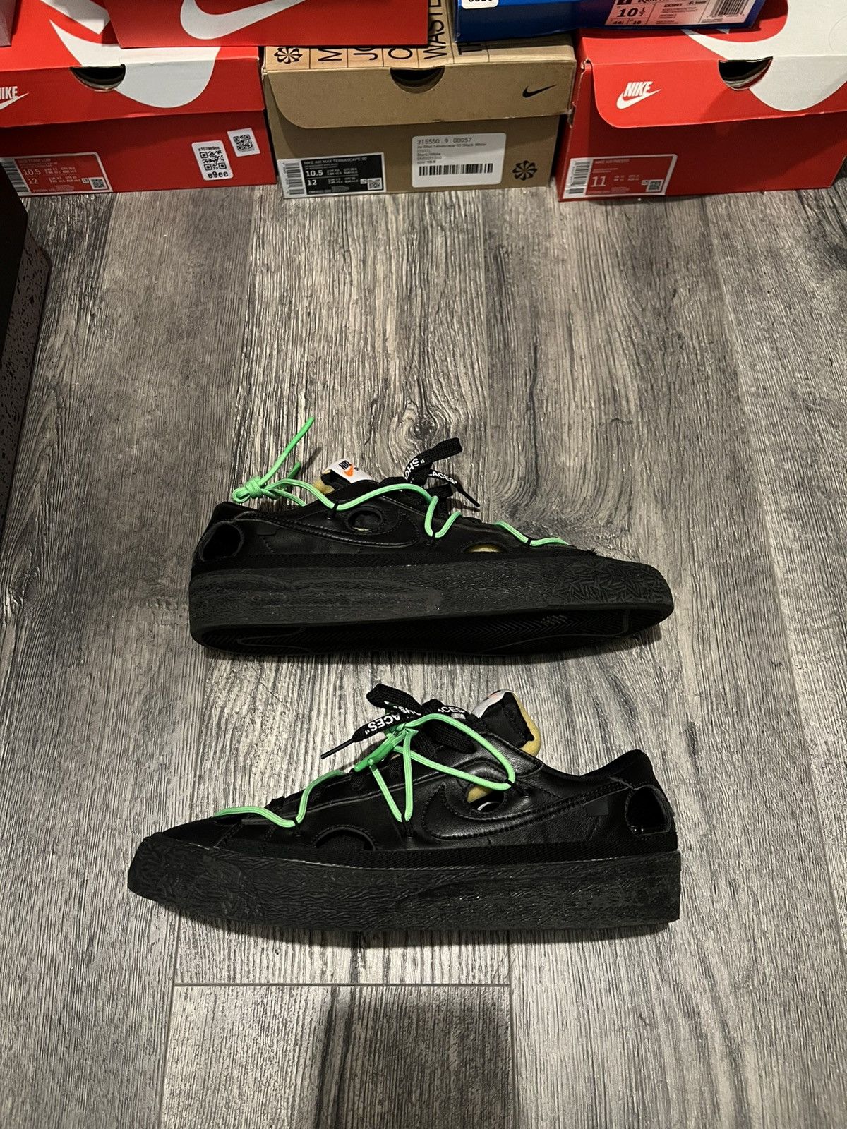 Nike Off White Blazer Low Size US 10.5 / EU 43-44 - 2 Thumbnail