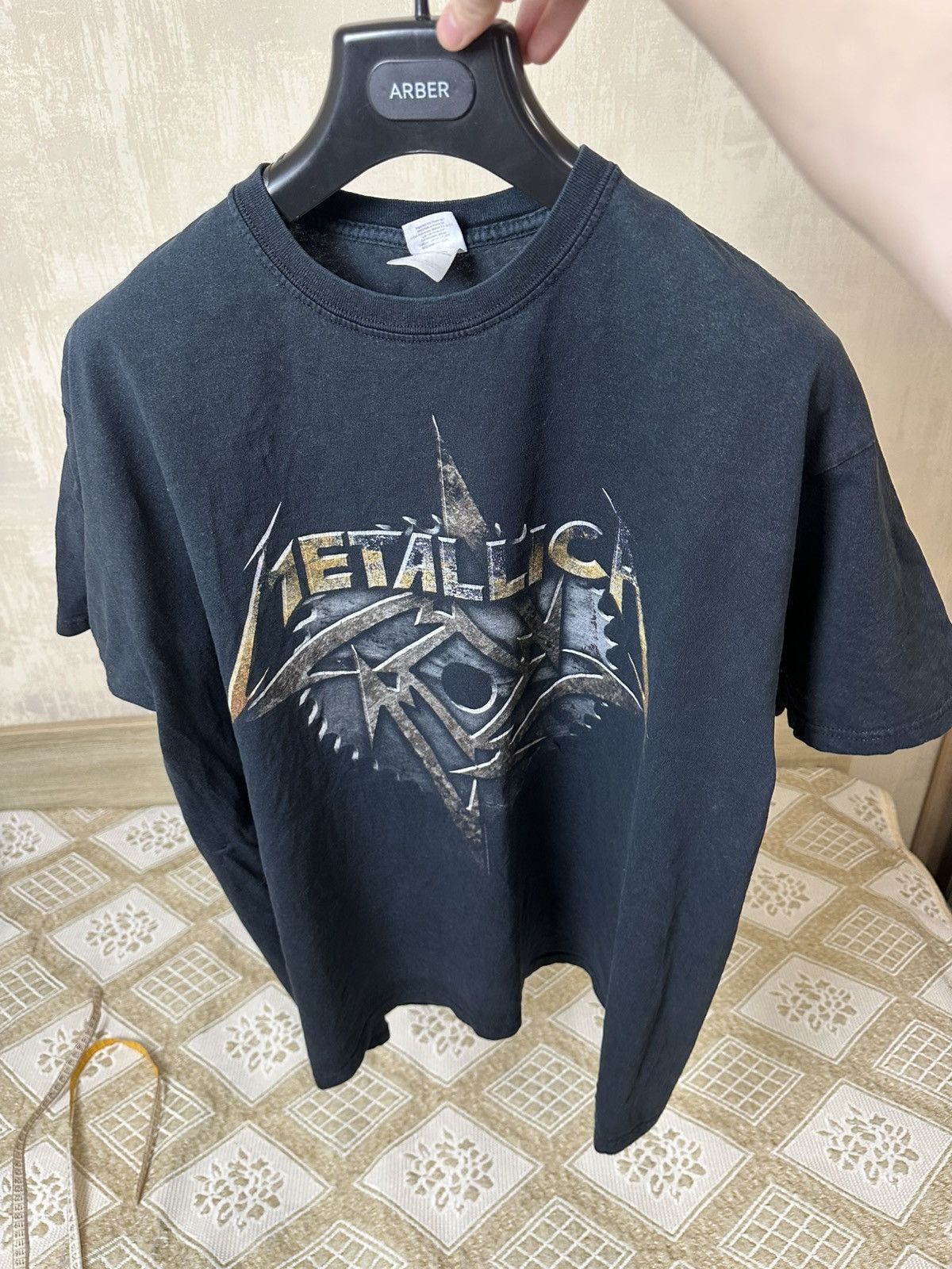 Metallica 🔥 2000s Metallica Vintage Heavy Metal Band Rock T Shirt Y2K Size US XL / EU 56 / 4 - 5 Thumbnail