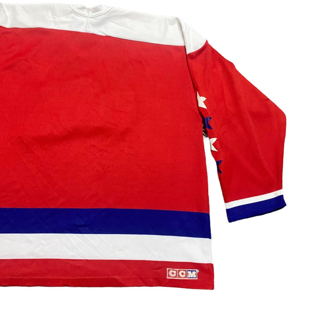 NHL Vintage 80s Washington Capitals Jersey Size US M / EU 48-50 / 2 - 9 Thumbnail