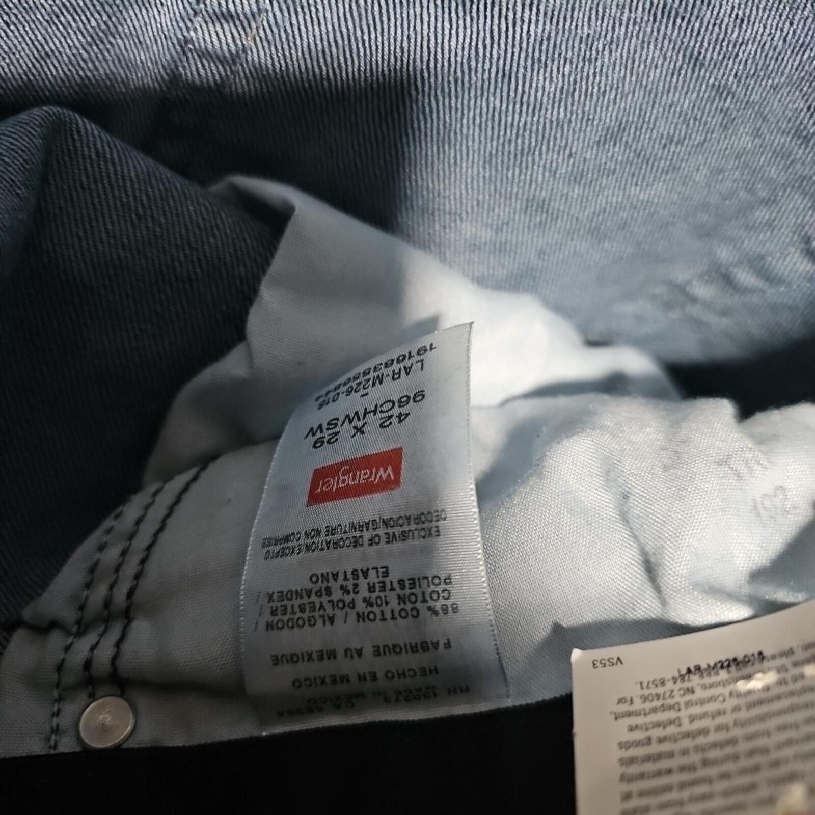 Wrangler NWT Wrangler Performamce Series 42x29 Regular Fit Jeans Size US 42 / EU 58 - 4 Thumbnail