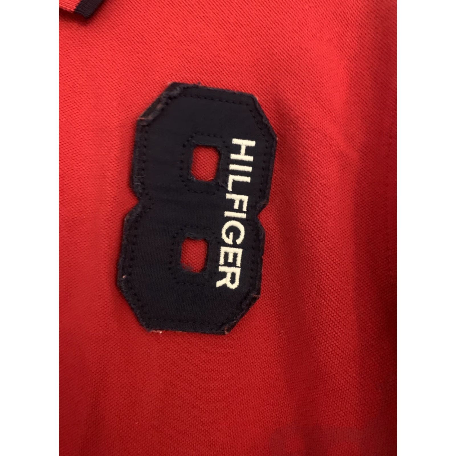 Tommy Hilfiger Tommy Hilfiger Mens XL Short Sleeve Polo Shirt Red Solid Size US XL / EU 56 / 4 - 3 Thumbnail