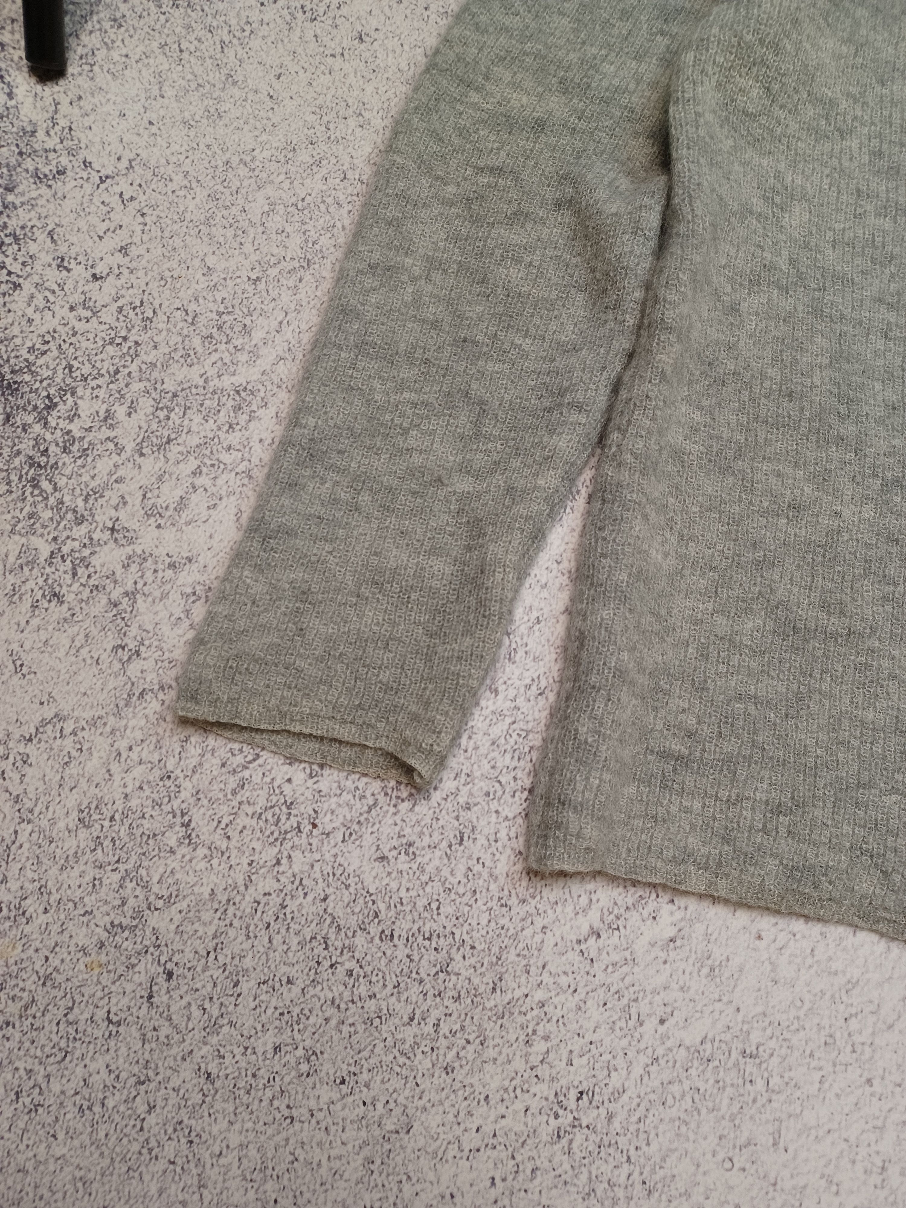 Sezane Sézane “La Maille” Grey Knit Cardigan – Size S Size S / US 4 / IT 40 - 4 Thumbnail