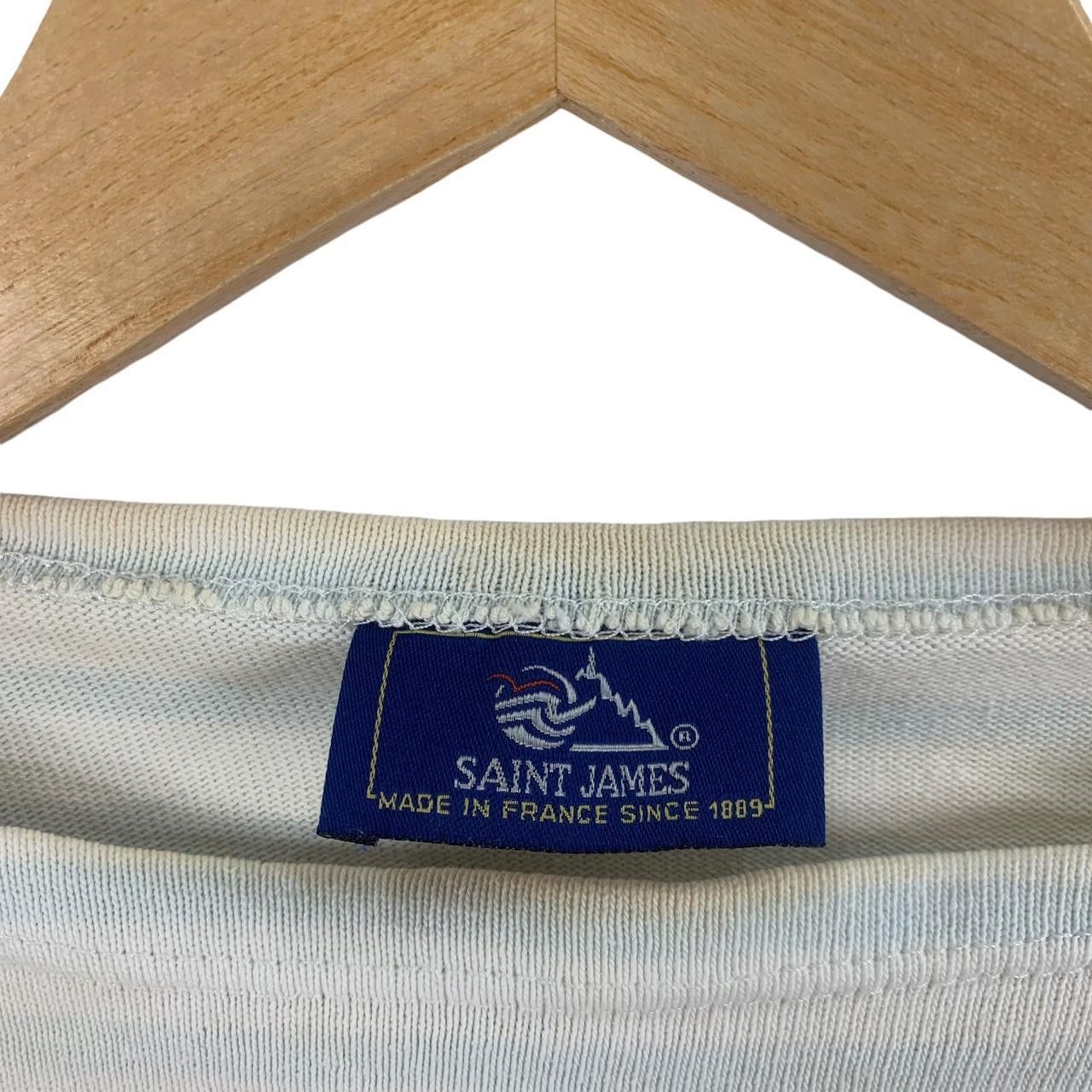 Vintage Vintage SAINT JAMES Made In France Striped Tee Shirt Top Size XS / US 0-2 / IT 36-38 - 3 Thumbnail