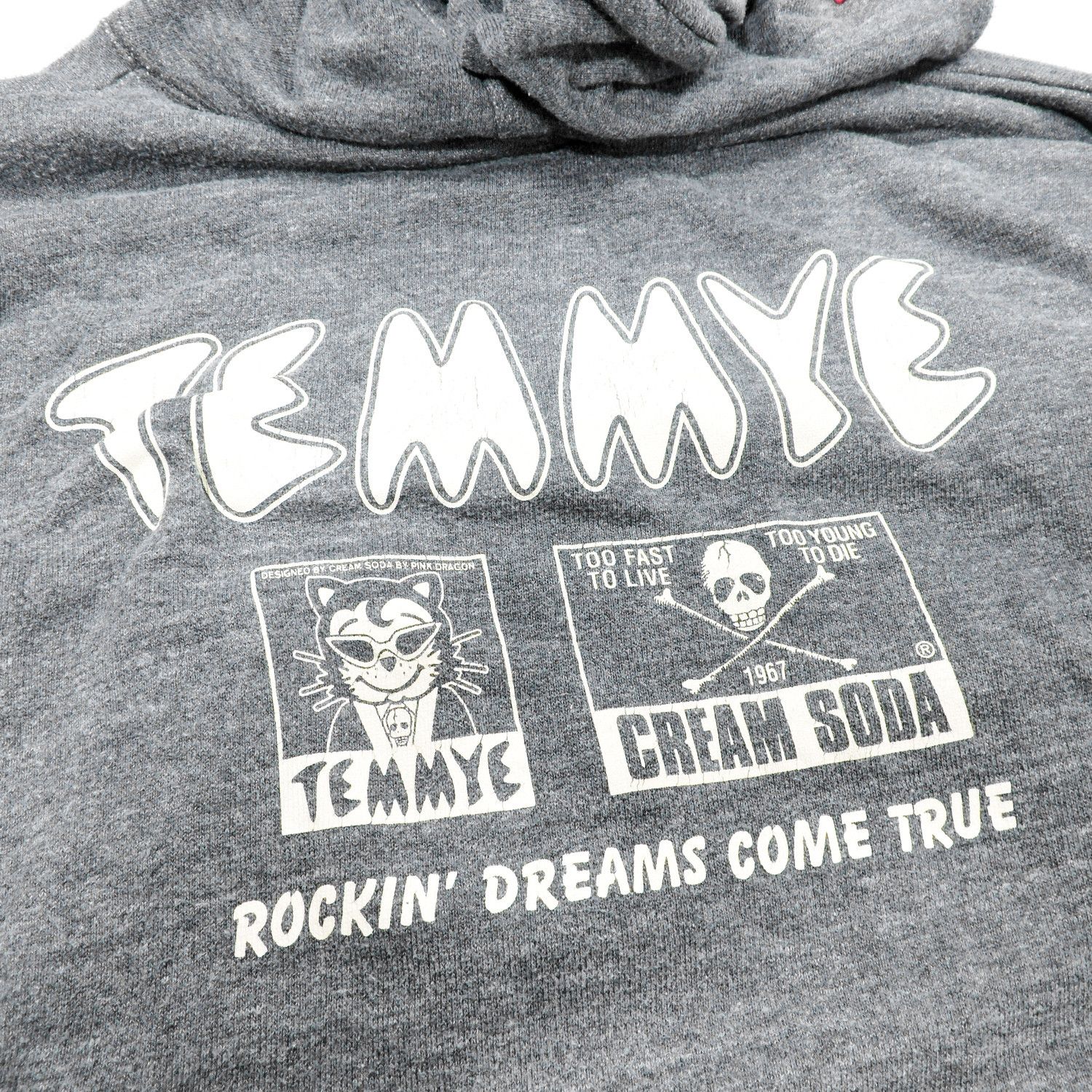 Japanese Brand TEMMYE CREAM SODA BY PINK DRAGON SOUTH CAT HOODIE Size US M / EU 48-50 / 2 - 8 Thumbnail