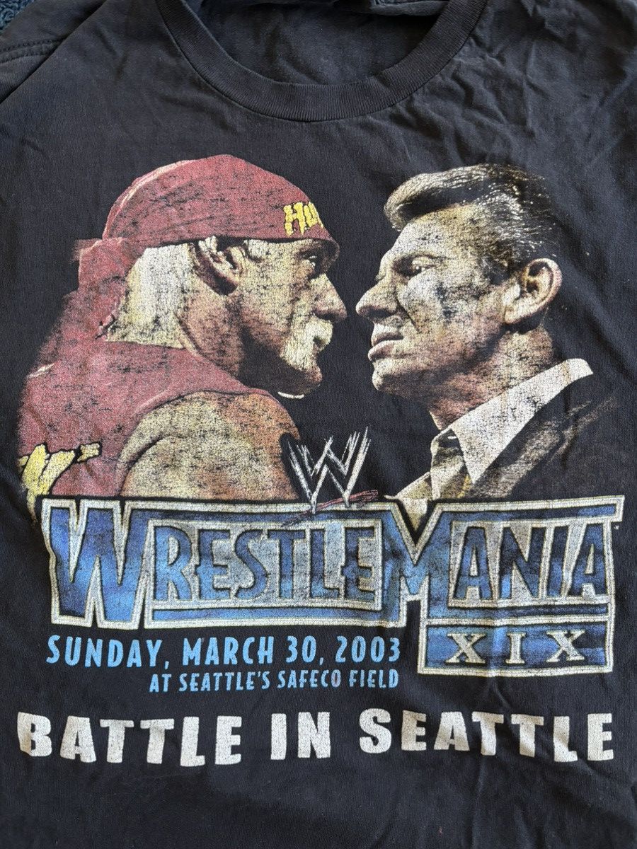 WWE Vintage WWE Battle In Seattle Wrestle Mania Shirt Size US XL / EU 56 / 4 - 4 Thumbnail