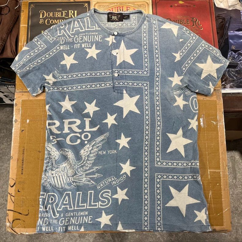 RRL Ralph Lauren RRL Ralph Lauren short-sleeved T-shirt Size US M / EU 48-50 / 2 - 1 Thumbnail
