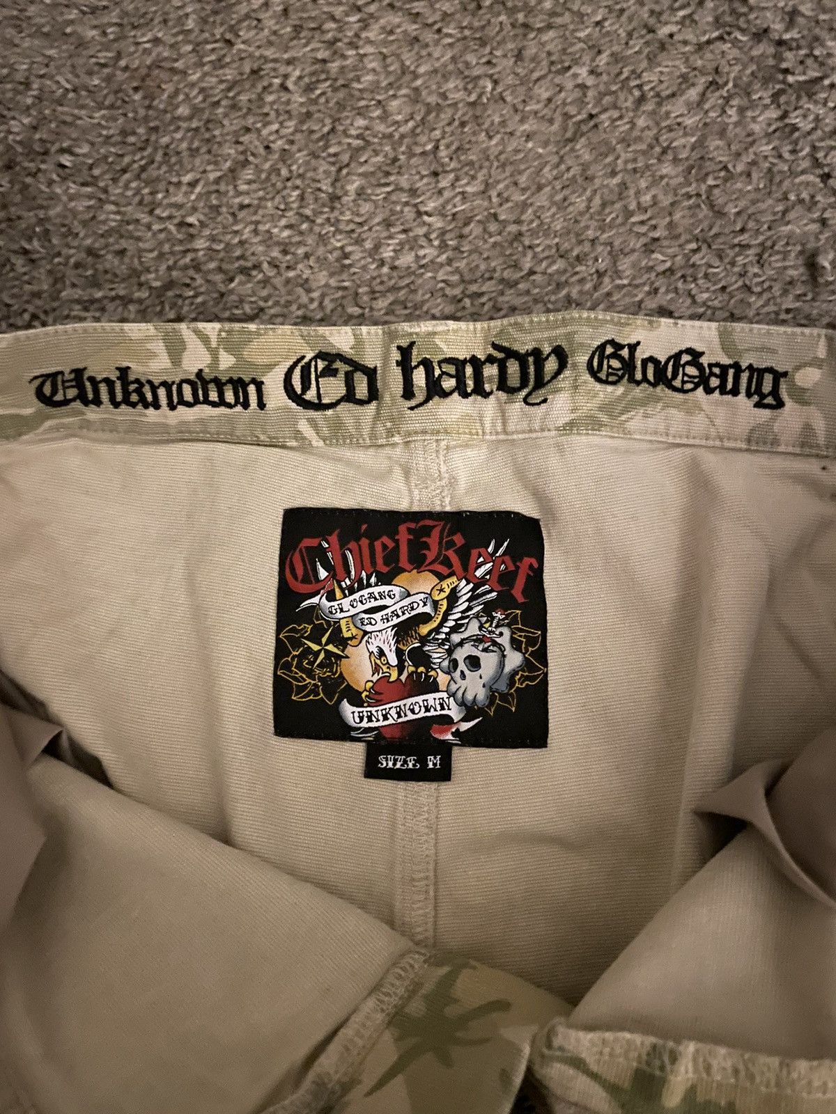 Ed Hardy × Glo Gang × Unknown London Rare unknown x chief keef x ed hardy camo pants Size US 30 / EU 46 - 9 Thumbnail