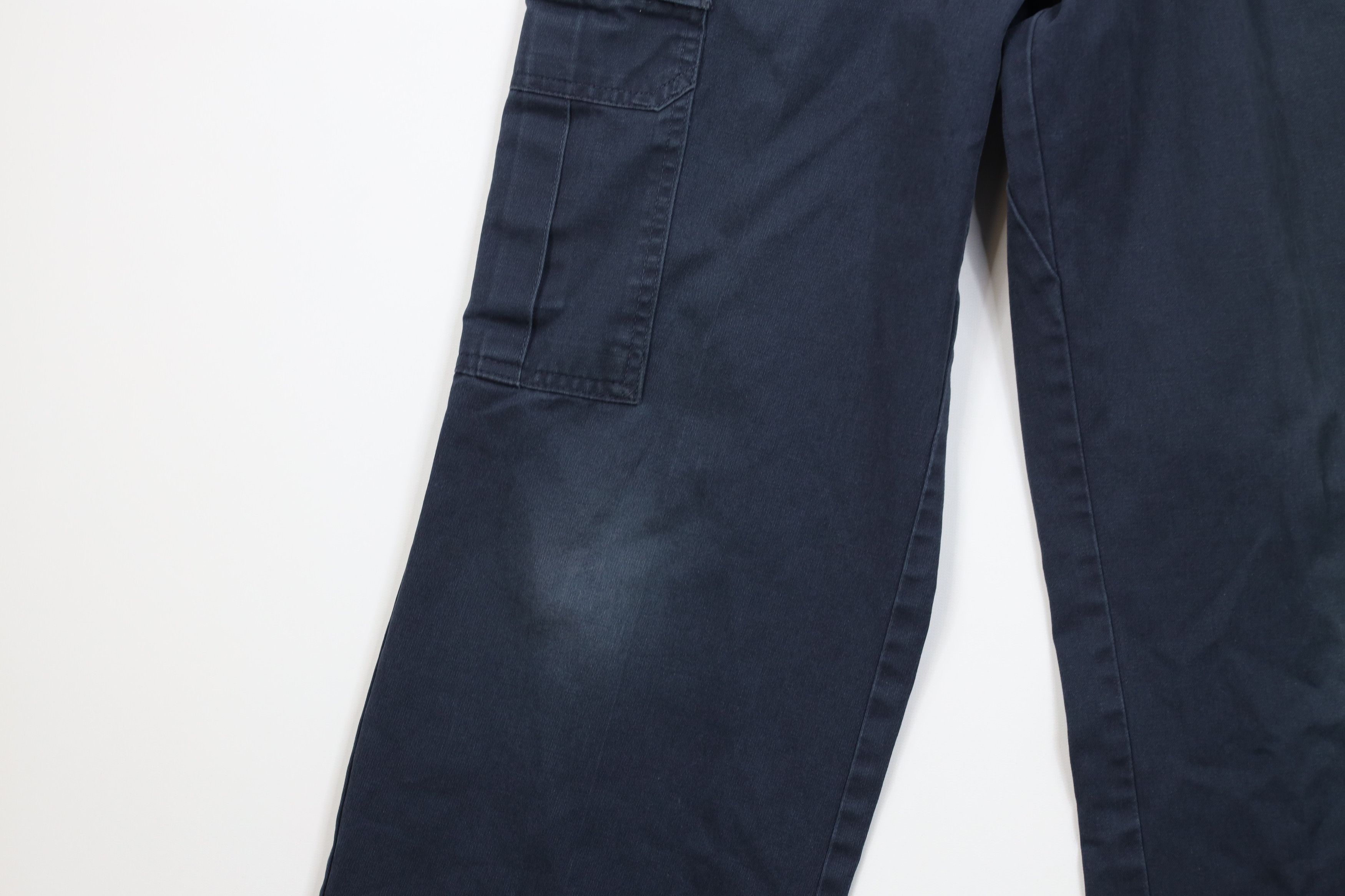Dickies Vintage Dickies Workwear Wide Leg Cargo Pants Navy Blue Size US 32 / EU 48 - 6 Thumbnail
