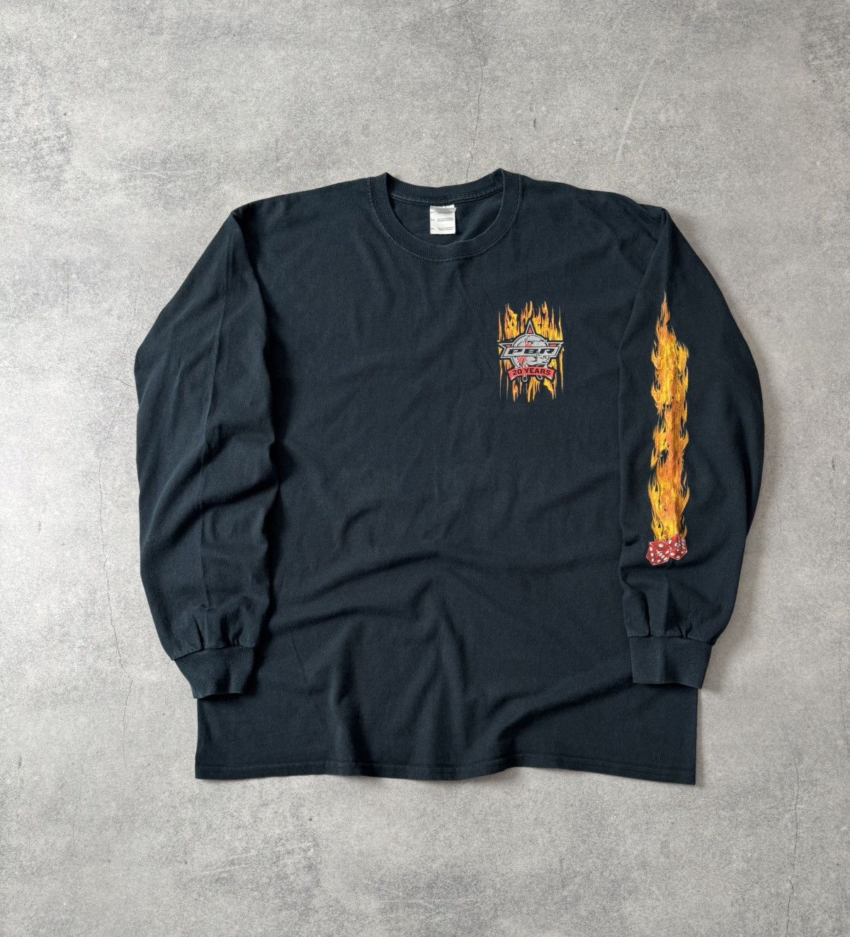 Vintage Vintage PBR World Finals 2013 Las Vegas long-sleeved Size US XL / EU 56 / 4 - 2 Thumbnail