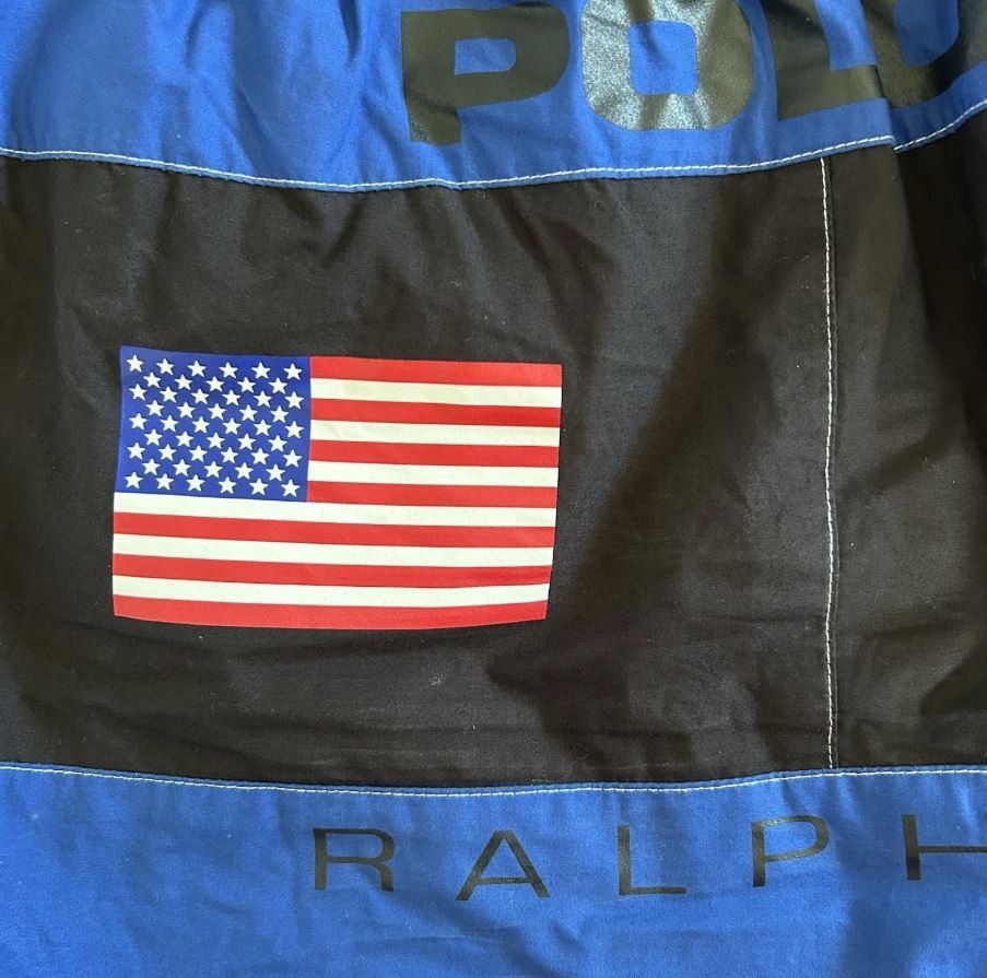 Polo Ralph Lauren Vintage Polo Ralph Lauren Polo Sport Spell out Swim Trunks Size US 36 / EU 52 - 5 Thumbnail