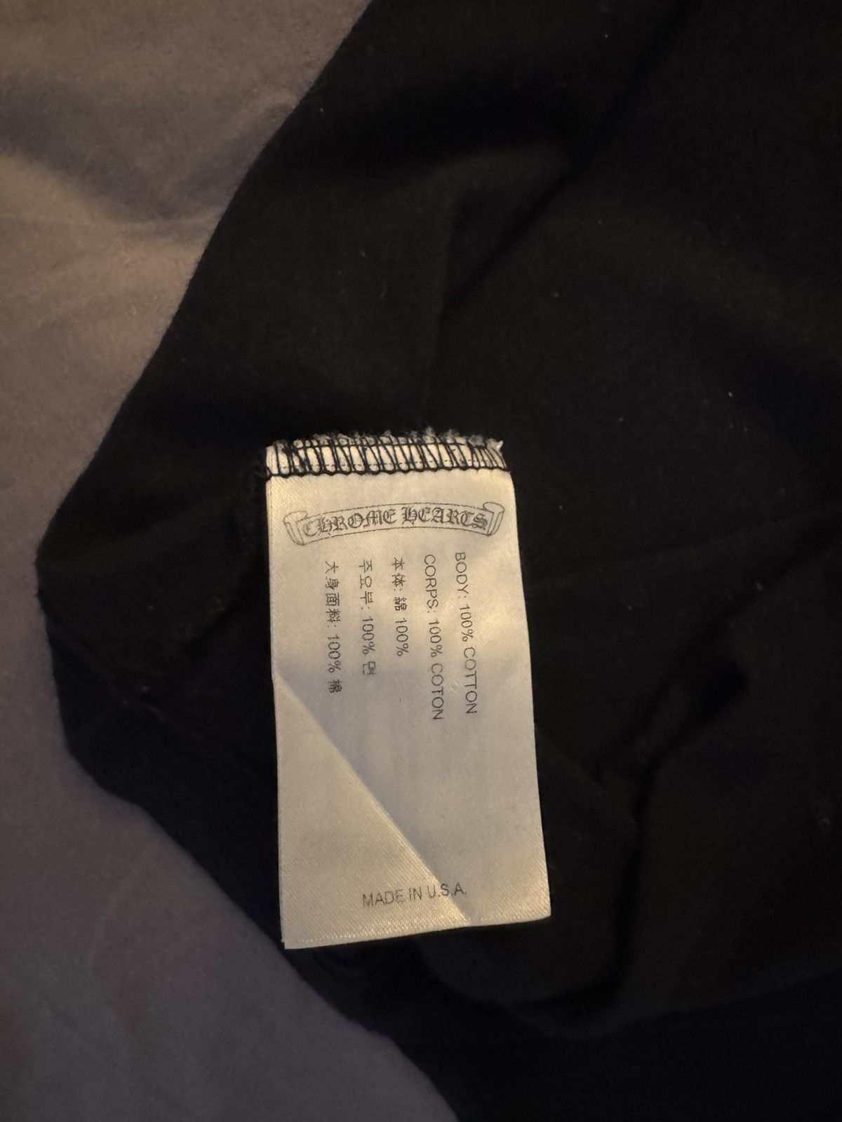 Chrome Hearts Chrome Hearts Shoulder T-BAR T-Shirt Size US M / EU 48-50 / 2 - 4 Thumbnail
