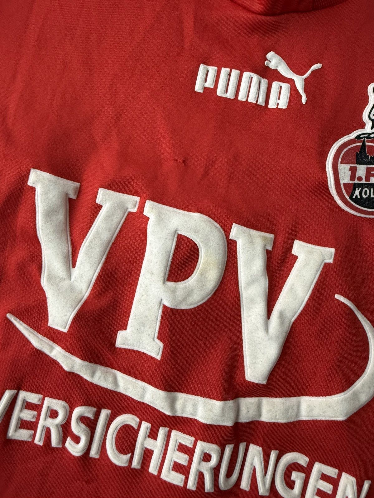 Vintage Puma x FC Koln Home Jersey 2001/2002 Tee T Shirt