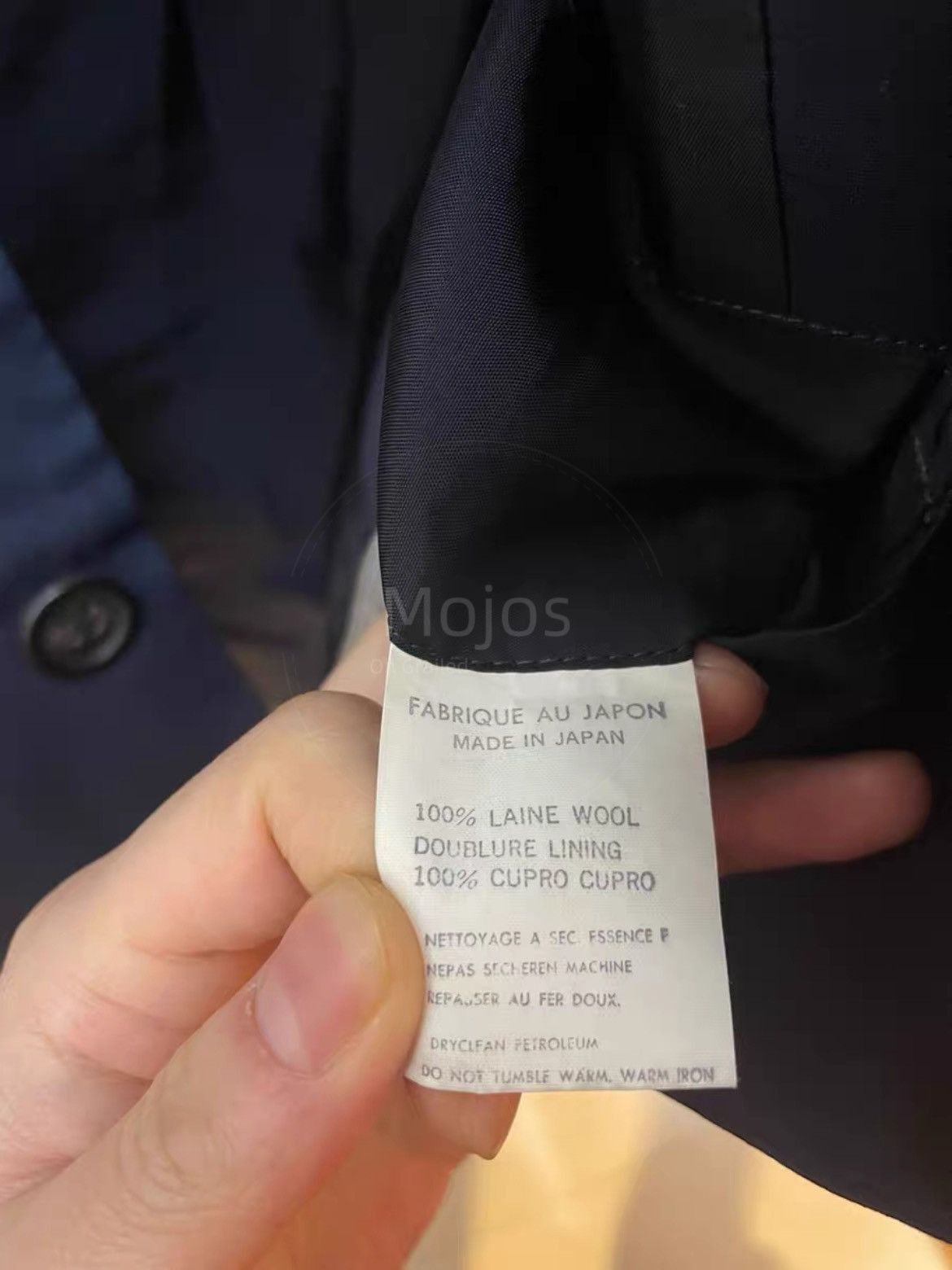 Yohji Yamamoto Yohji Yamamoto Pour Homme 91SS Pattern Jacket-2508 Size US M / EU 48-50 / 2 - 7 Thumbnail