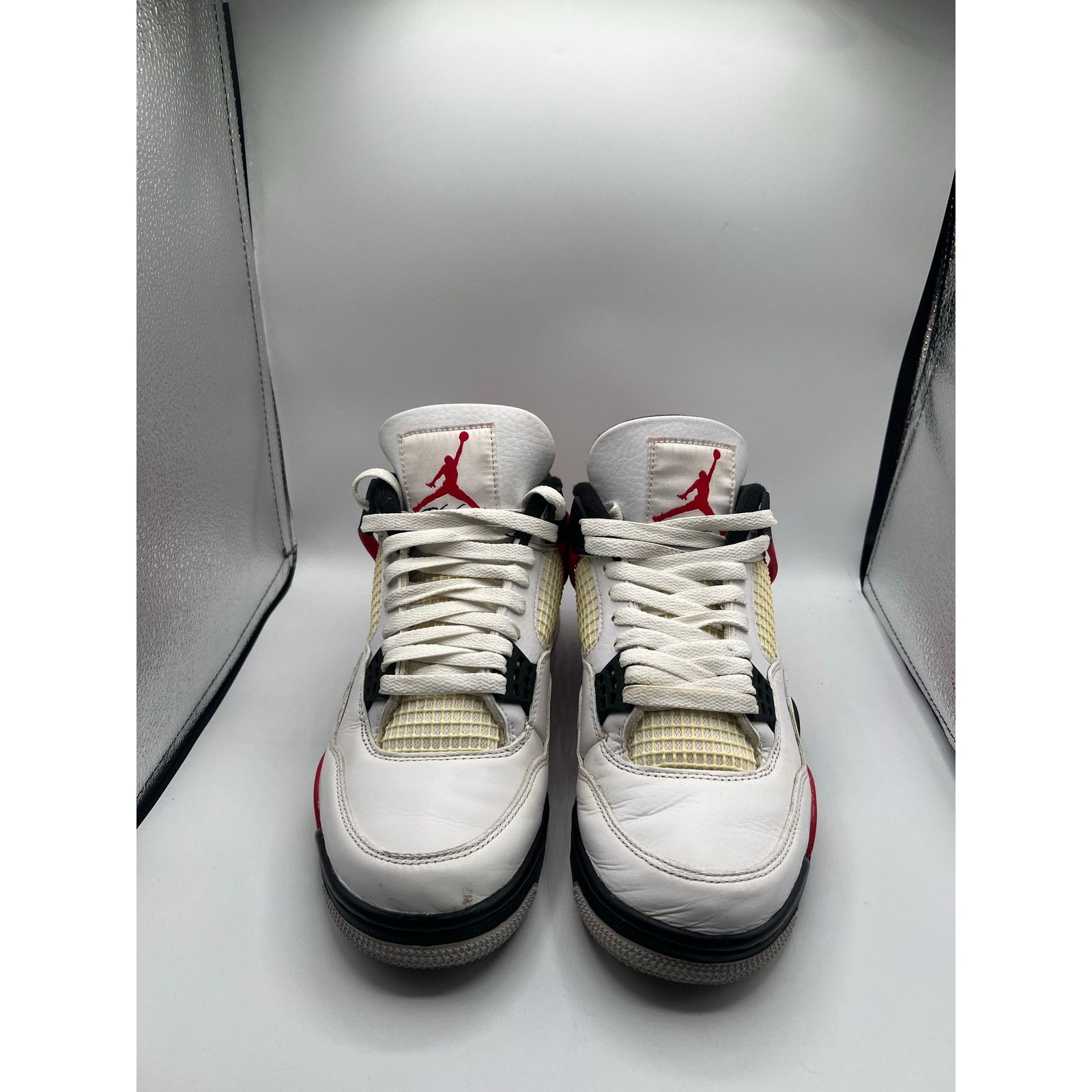 Jordan Brand Air Jordan 4 Retro “Red Cement” size 8.5 men’s Size US 8.5 / EU 41-42 - 2 Thumbnail