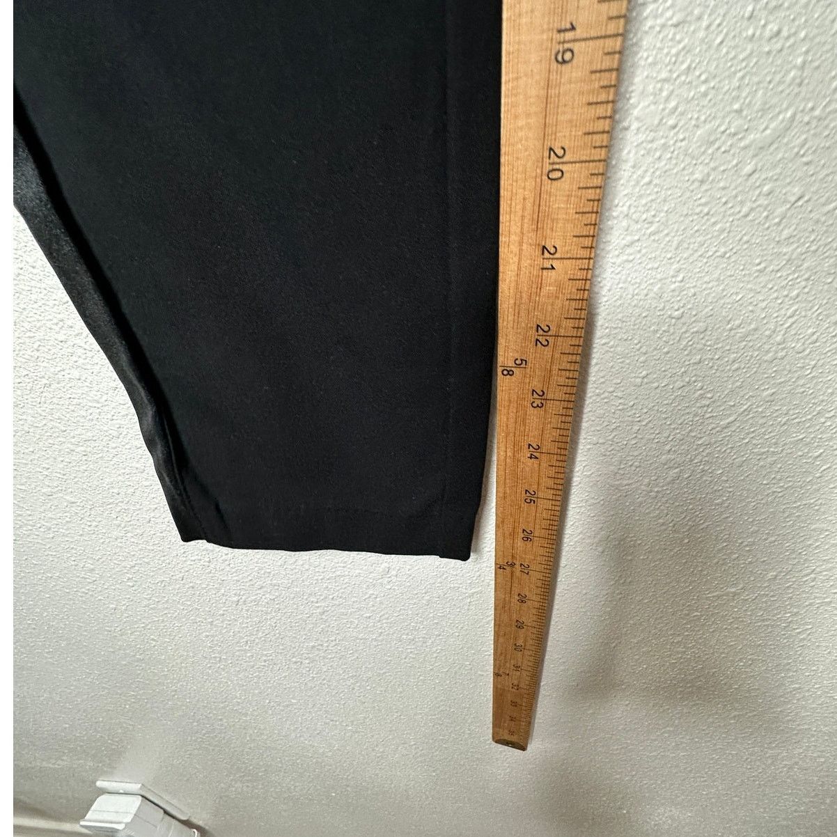 Rag & Bone Rag & Bone Black Lamb Leather Side Stripe Back Zip Pants 8 Size 30" / US 8 / IT 44 - 12 Thumbnail