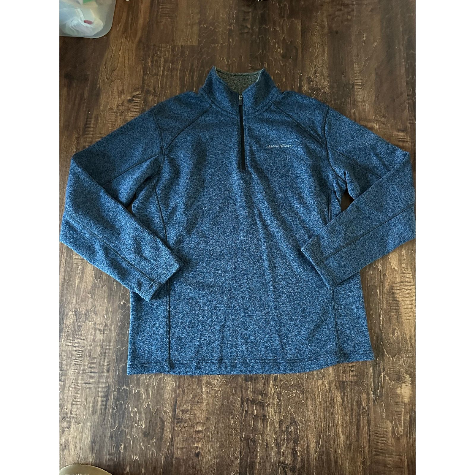Eddie Bauer Eddie Bauer Men’s pullover 1/4 zip size xl navy Size US XL / EU 56 / 4 - 3 Thumbnail