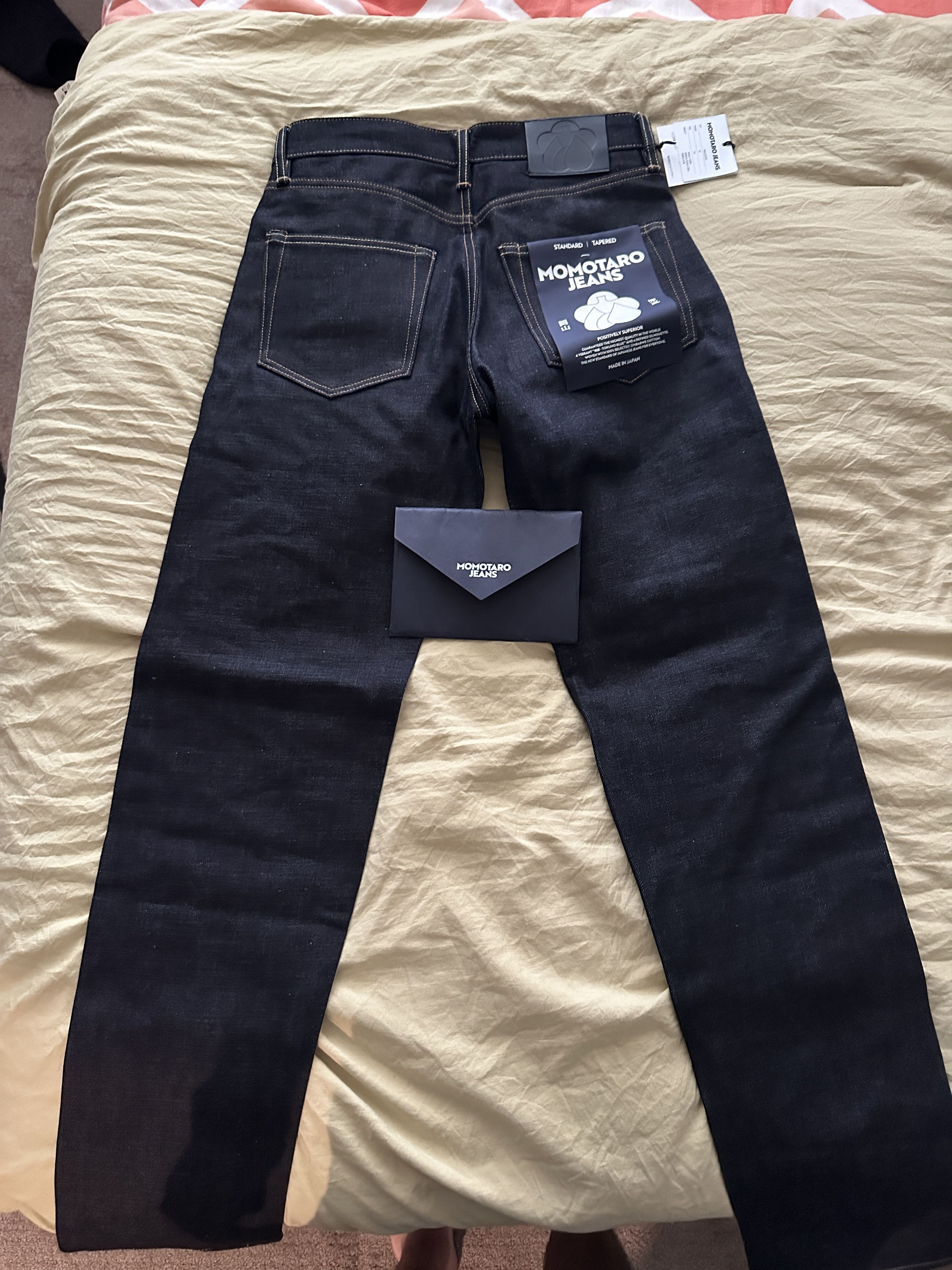 Momotaro Jeans Tapered Momotaro Selvedge Denim Size 29" - 2 Thumbnail