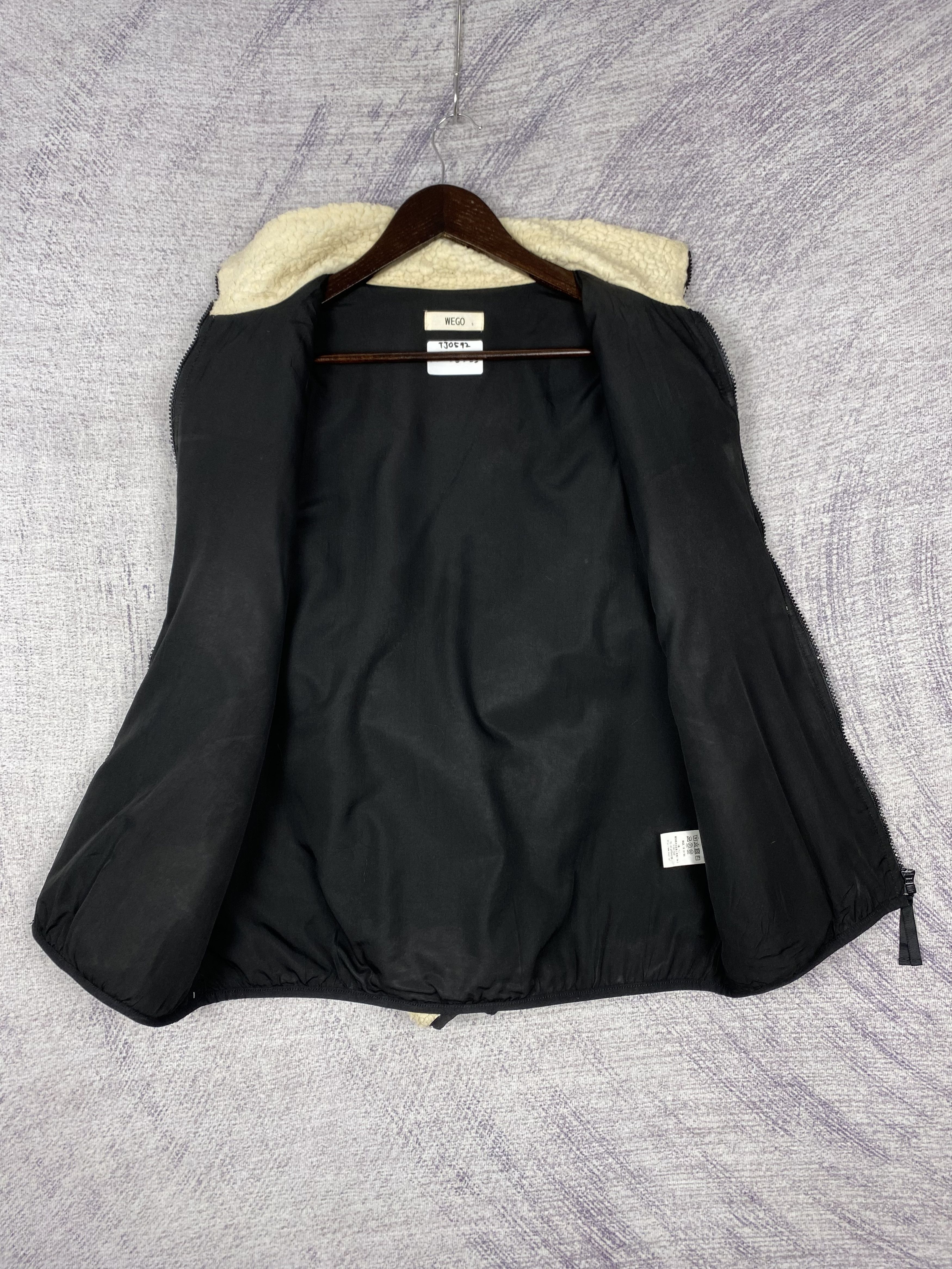 Japanese Brand Vintage Wego Zip Up Sherpa Jacket Size US S / EU 44-46 / 1 - 6 Thumbnail