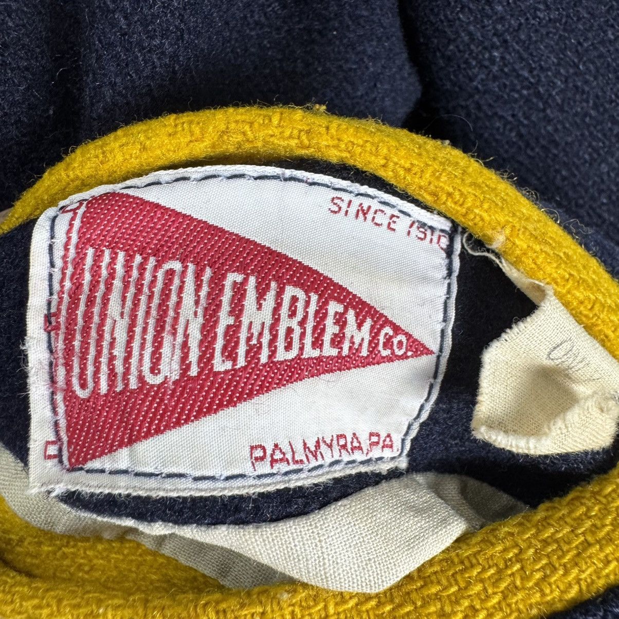 Vintage ☀️VINTAGE 70s UNION EMBLEM ELCO 78 LETTERMAN VARSITY JACKET Size US L / EU 52-54 / 3 - 10 Thumbnail