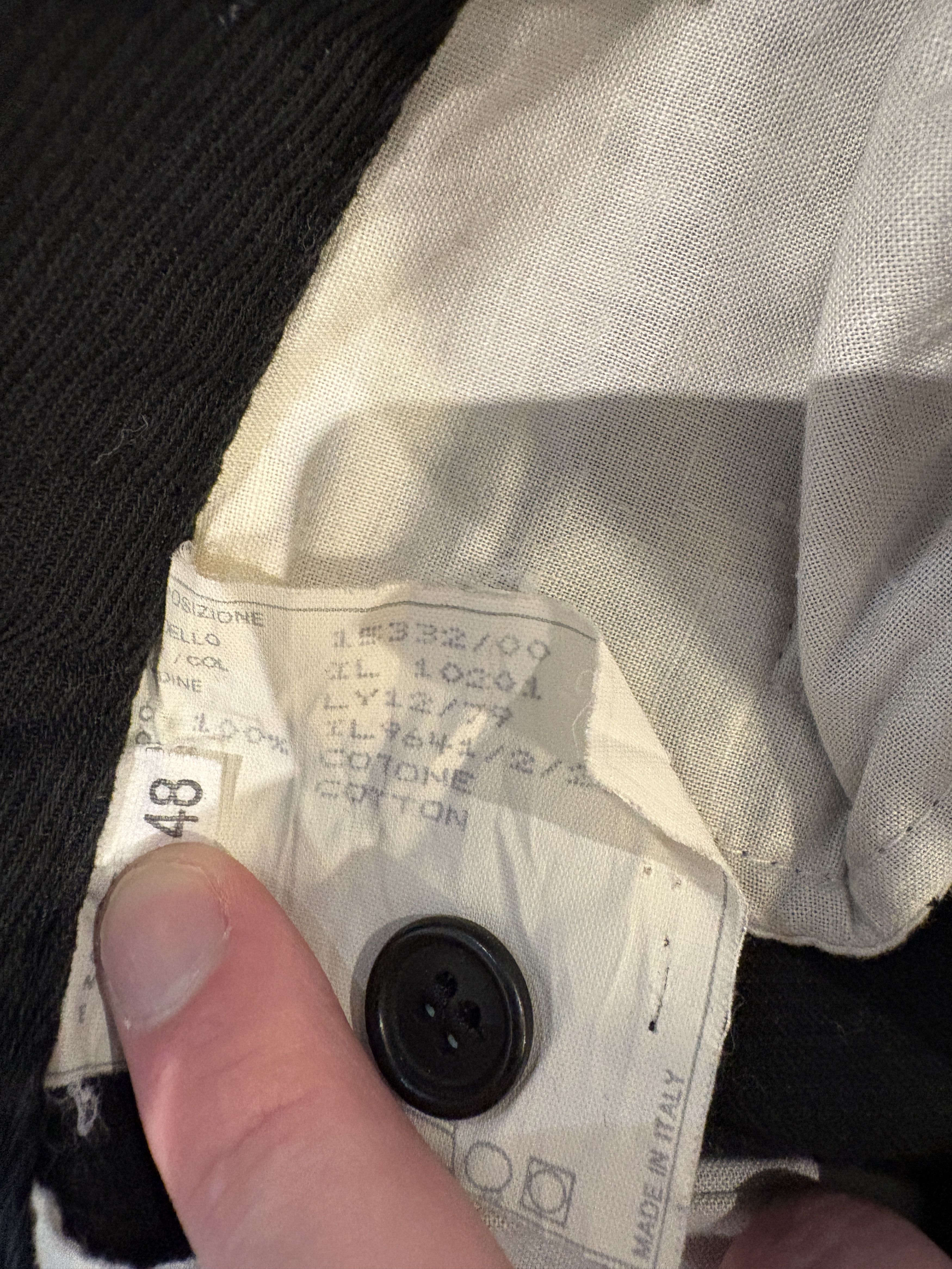 Helmut Lang 00's Black Corduroys Size US 32 / EU 48 - 3 Thumbnail
