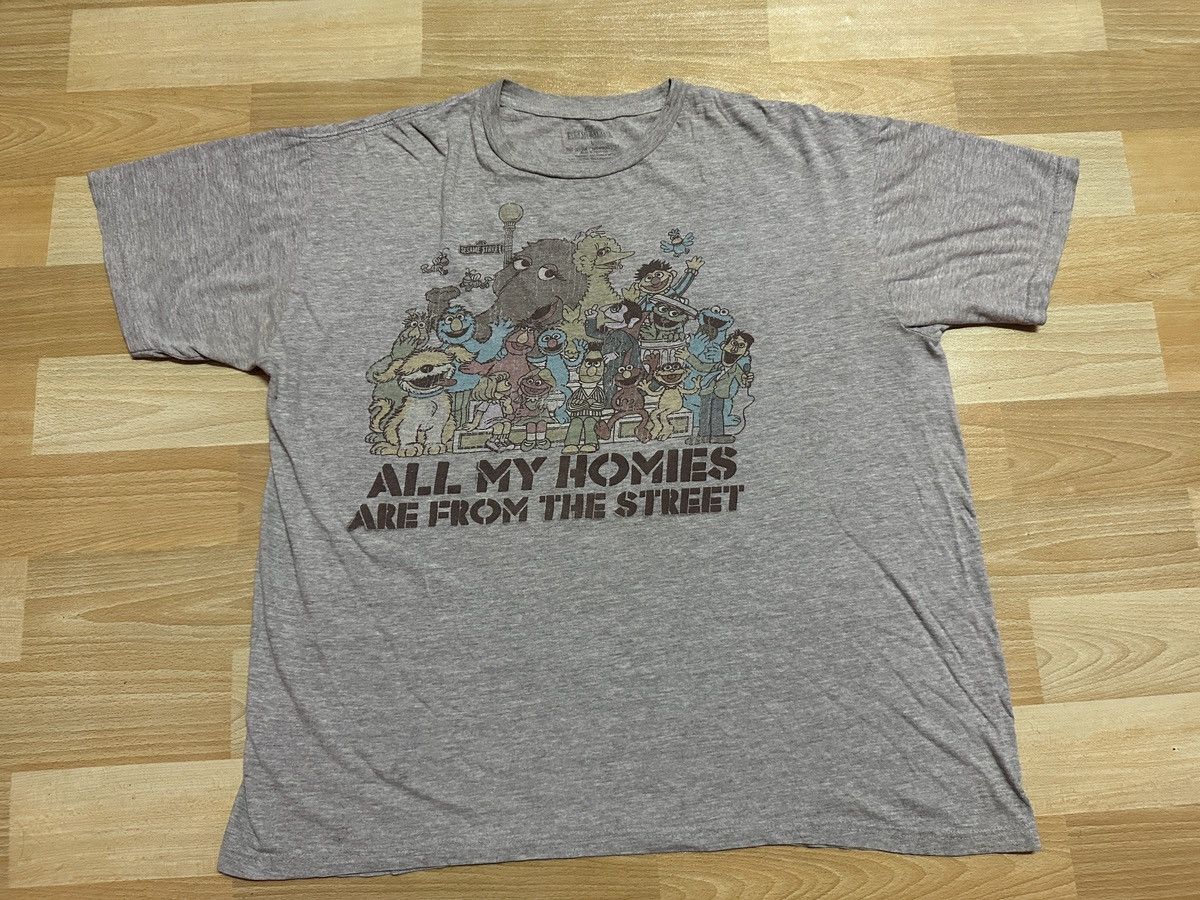 Cartoon Network × Vintage Distressed Vintage 2011’s Sesame Street Tee Size US XL / EU 56 / 4 - 2 Thumbnail