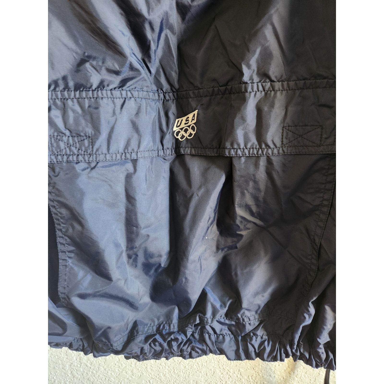 Other Vintage U.S.A Olympics White & Blue Windbreaker Unisex-Lg Size US L / EU 52-54 / 3 - 5 Thumbnail