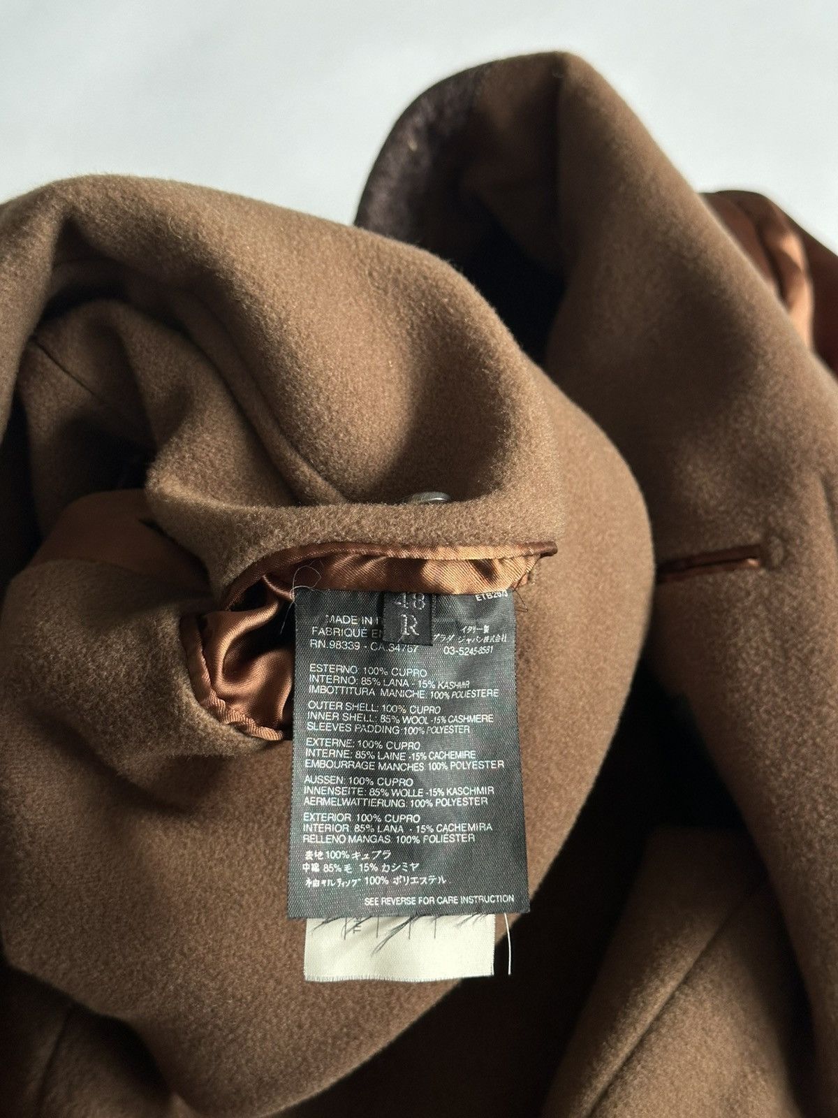 Prada Prada FW02 Runway Inside Out Coat Size US M / EU 48-50 / 2 - 10 Thumbnail