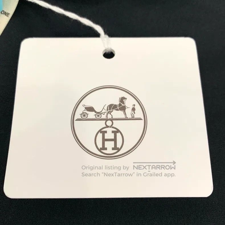 Hermes Hermes White cotton long-sleeved shirt Size XS / US 0-2 / IT 36-38 - 8 Thumbnail