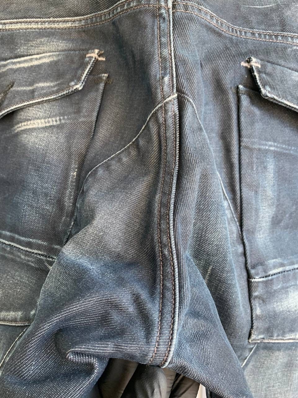 G-Star × Japanese Brand G-Star Raw 3301 General 5620 Tapered Extract Denim Jeans Size US 33 - 15 Thumbnail