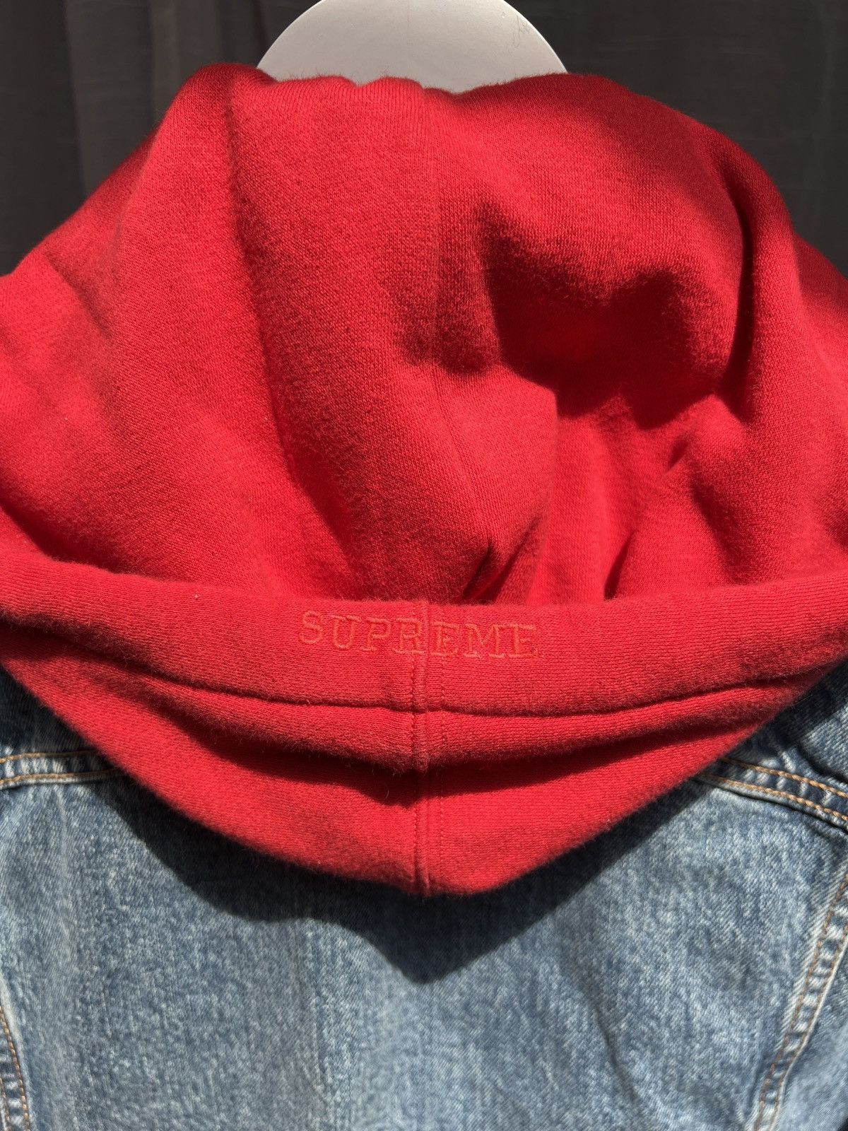 Levi's × Supreme Supreme X Levi’s Denim Hoodie Size M Size US M / EU 48-50 / 2 - 4 Thumbnail