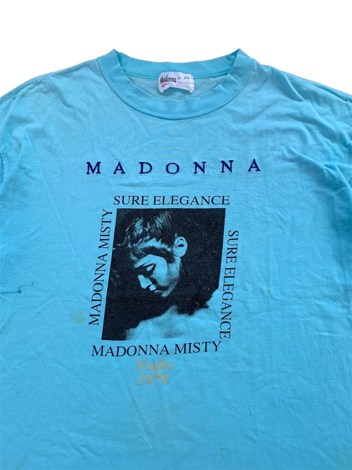 Band Tees Vintage Madonna Nudes 1979 Tee Size US M / EU 48-50 / 2 - 2 Thumbnail