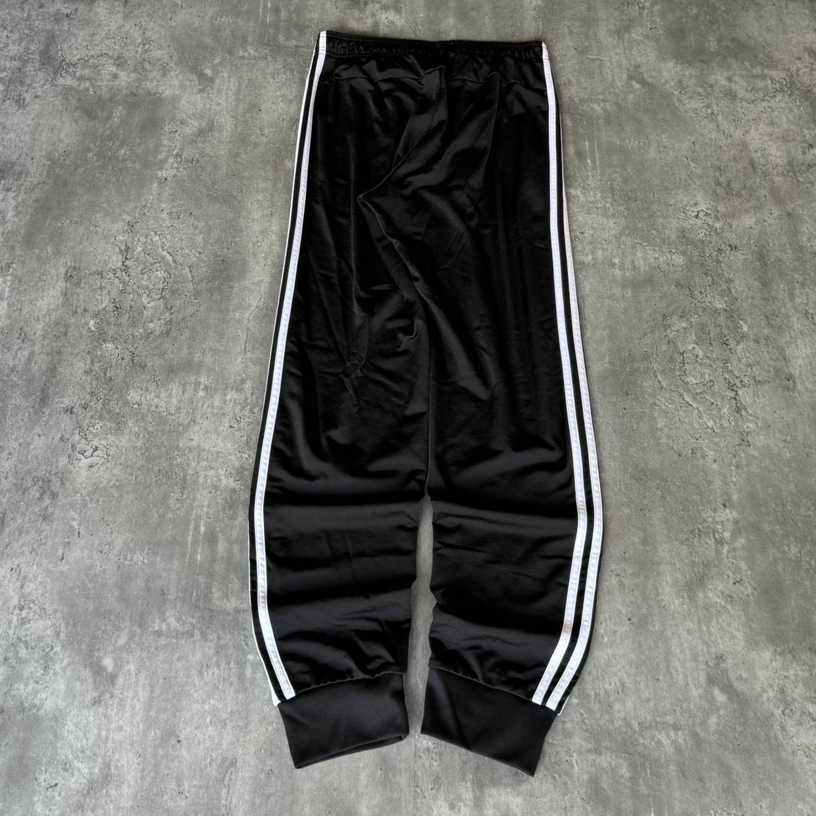 Adidas × Vintage Vintage Y2K Adidas Grunge Three Stripes Jogger Sweatpants Size US 30 / EU 46 - 2 Thumbnail