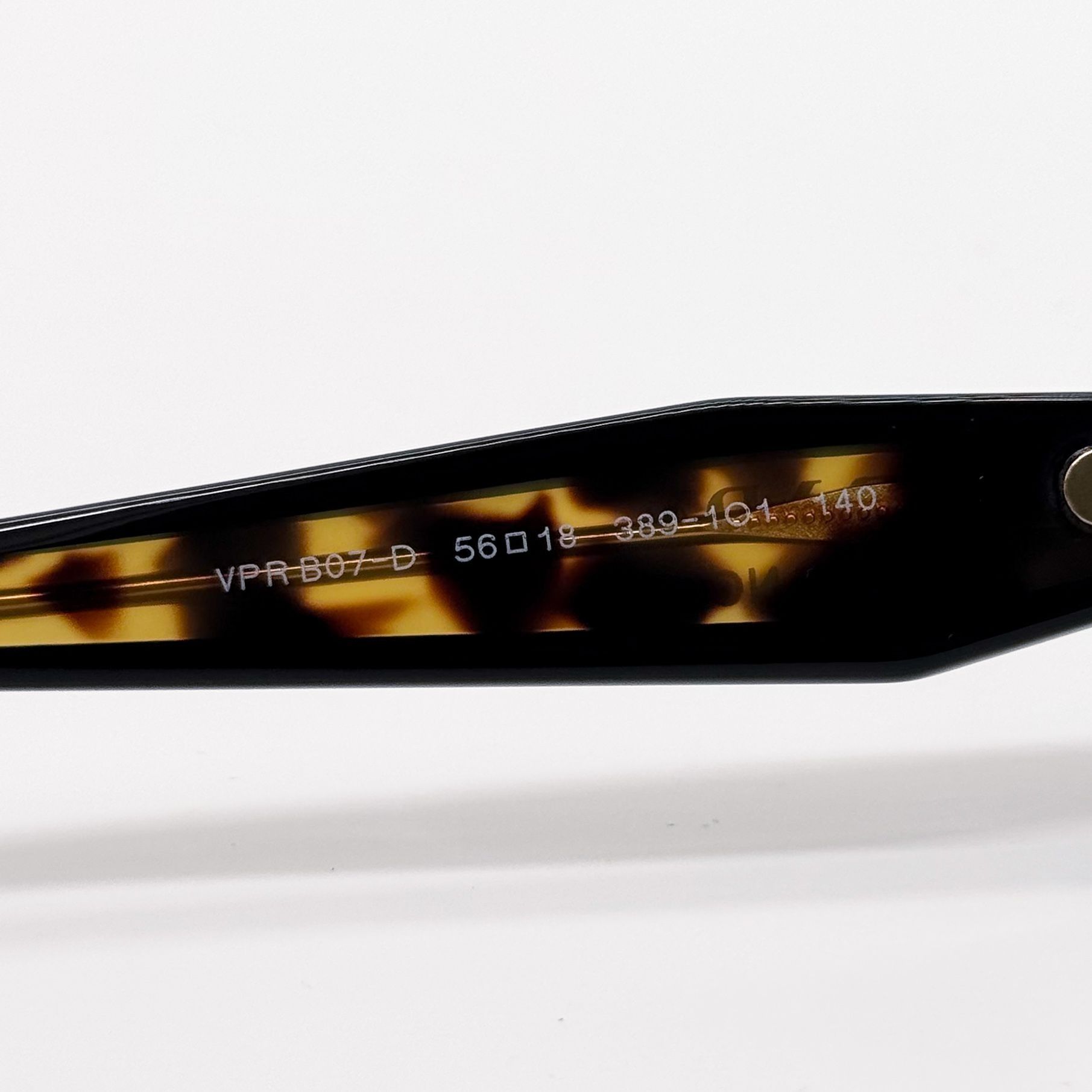 Prada NEW PRADA PRB07VD 3891O1 EYEGLASSES WOMEN BLACK/HAVANA EYEWE Size ONE SIZE - 7 Thumbnail