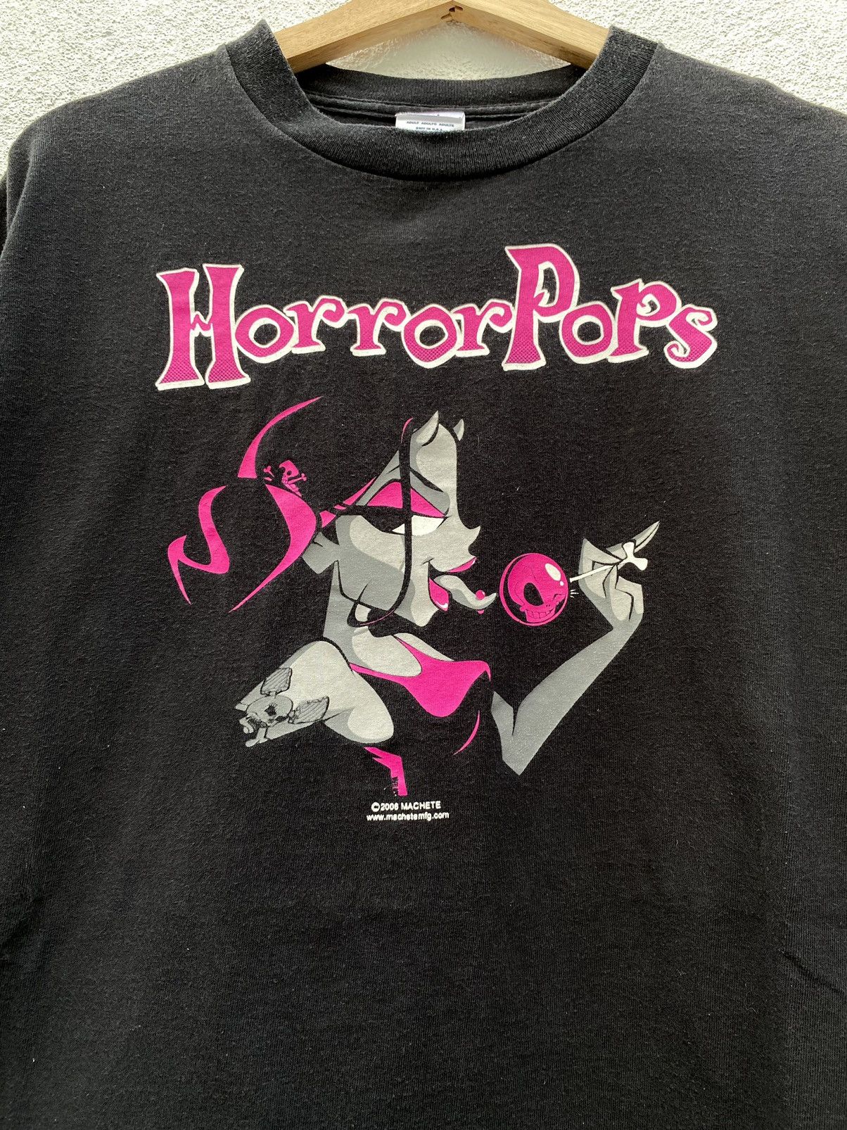 Band Tees Vintage Rare HorrorPops Band © 2008 Size US L / EU 52-54 / 3 - 6 Thumbnail