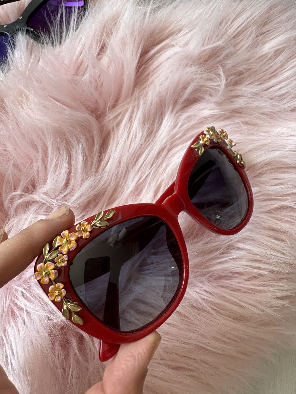 Dolce & Gabbana Dolce Gabbana Almond Flowers Sunglasses Size ONE SIZE - 14 Thumbnail