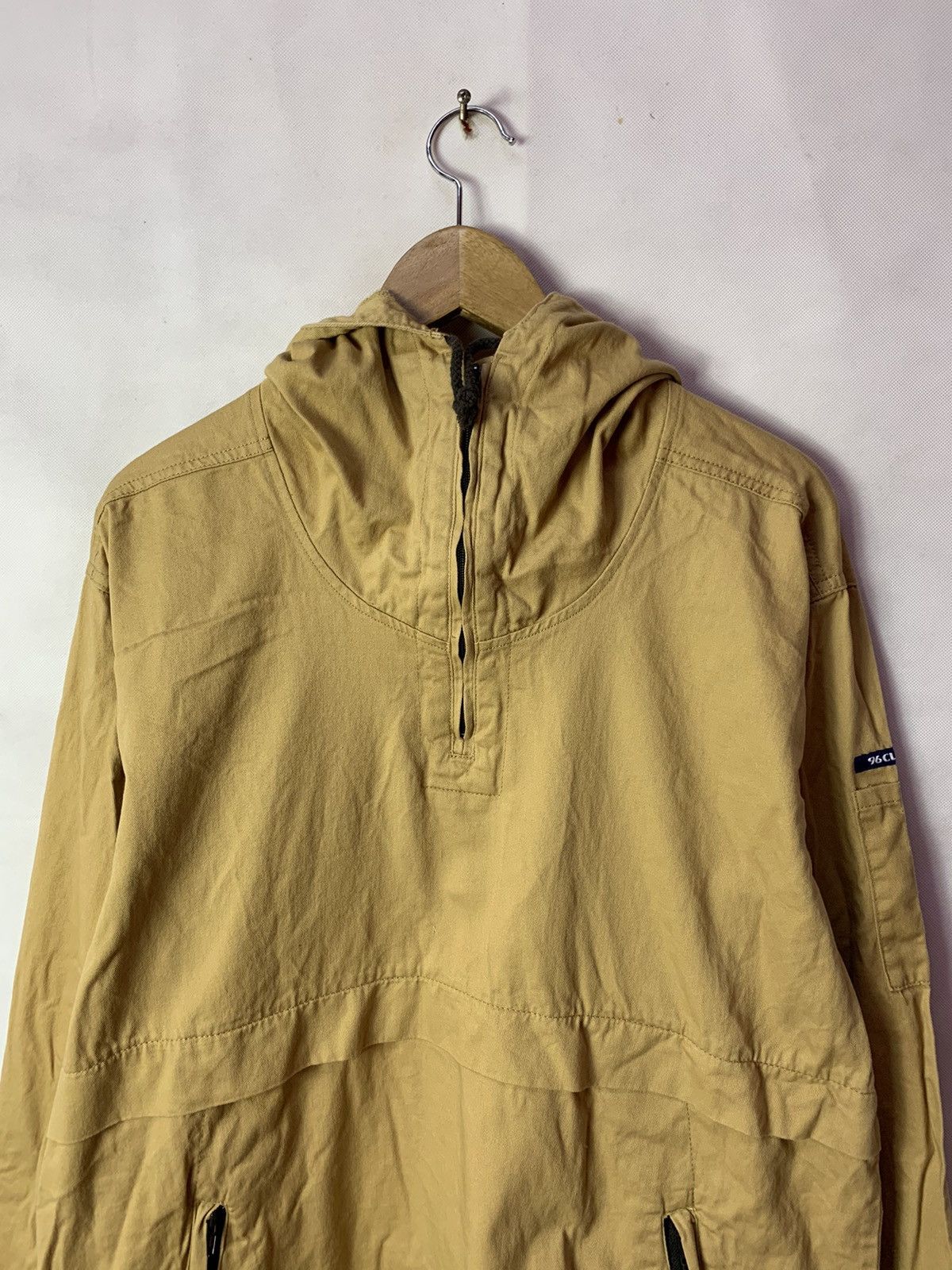 Japanese Brand Steals! 96 Cloth Halfzipper Cotton Hoodie Parka Size US L / EU 52-54 / 3 - 3 Thumbnail
